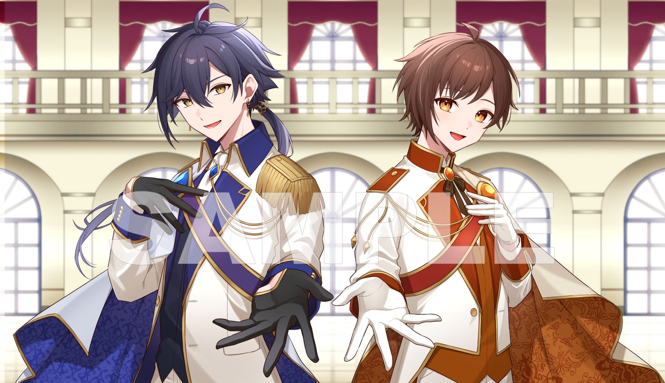 Aruvn様×黒麦焼斗様『ロメオ』カバー動画イラスト-1