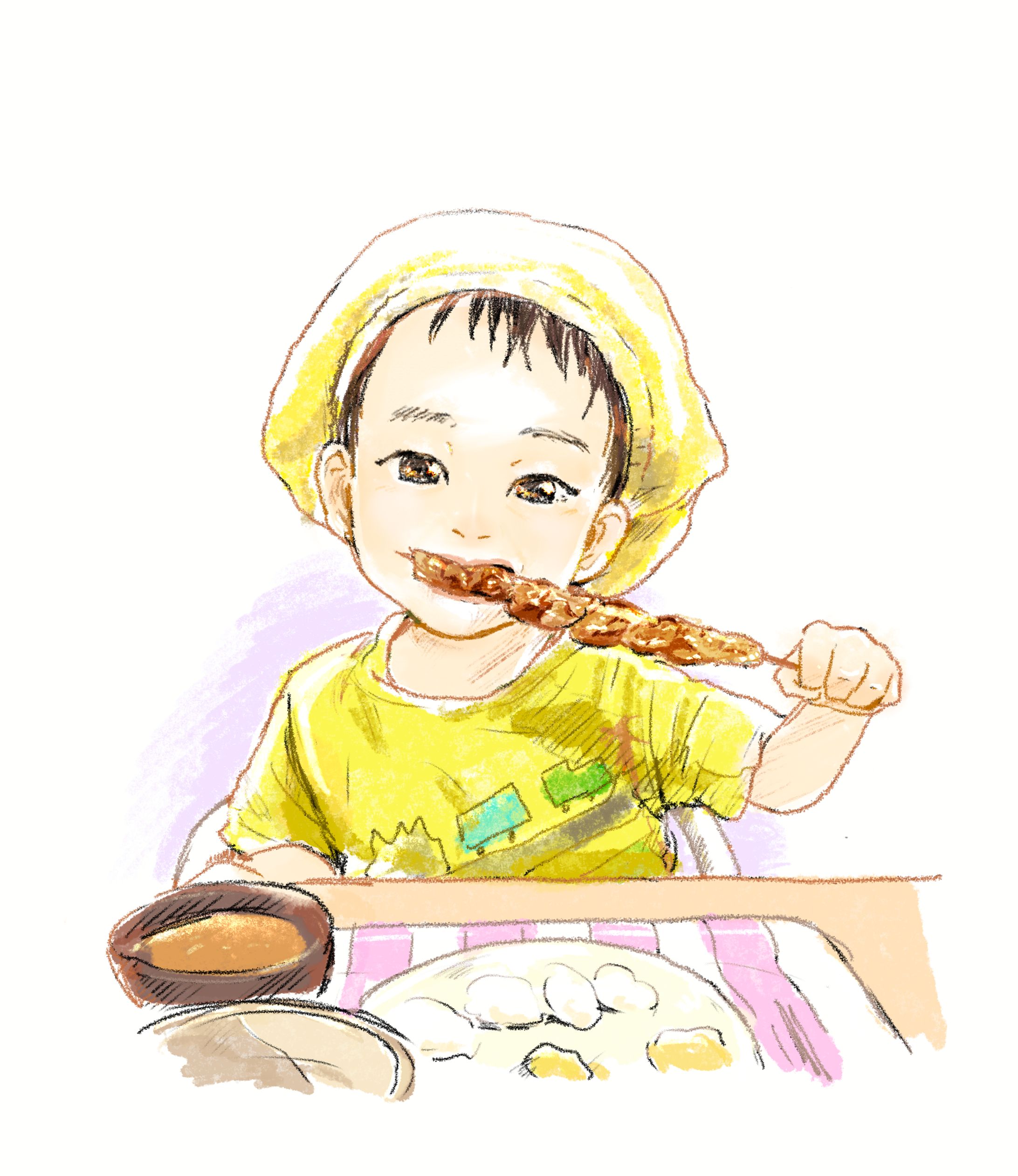 子供の似顔絵-1
