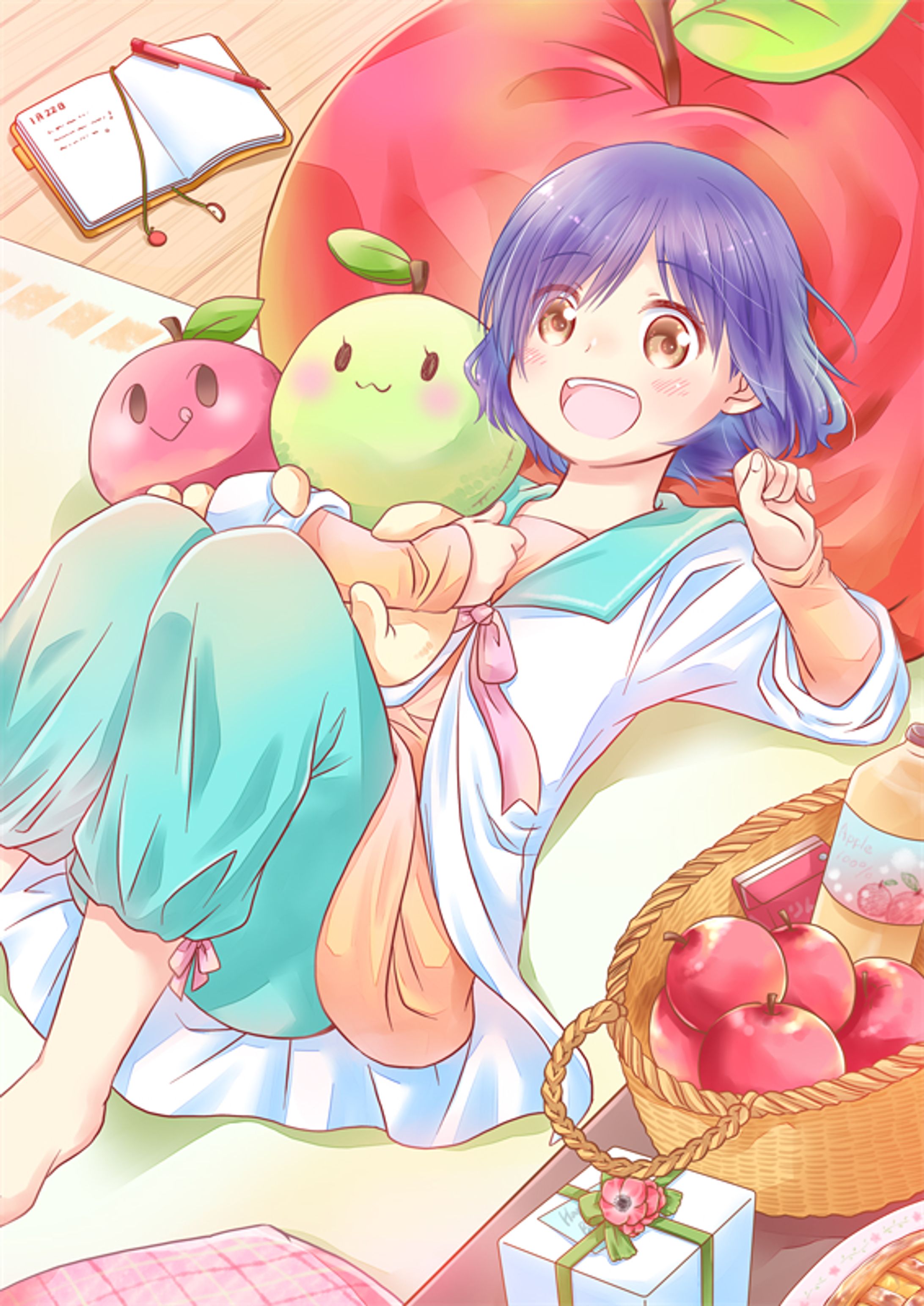 りんご好きな女の子の誕生日-1