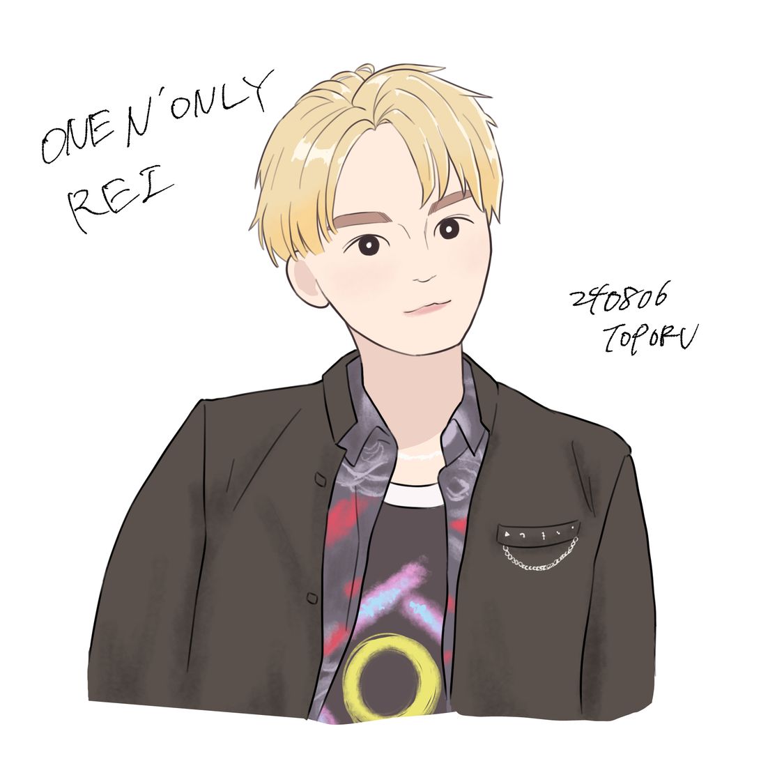 ONE N' ONLY REIさん 似顔絵