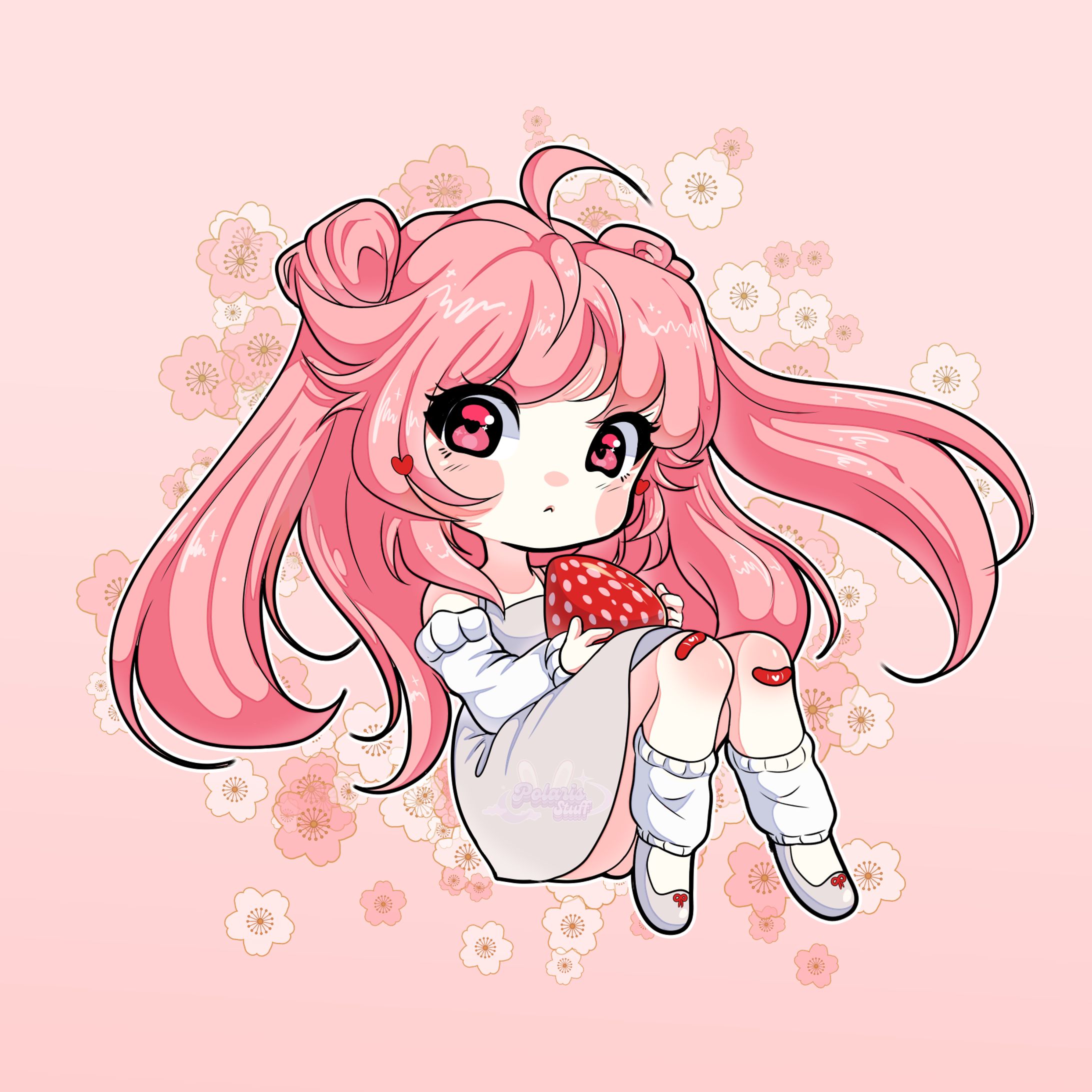 Commission - Strawberry girl-1