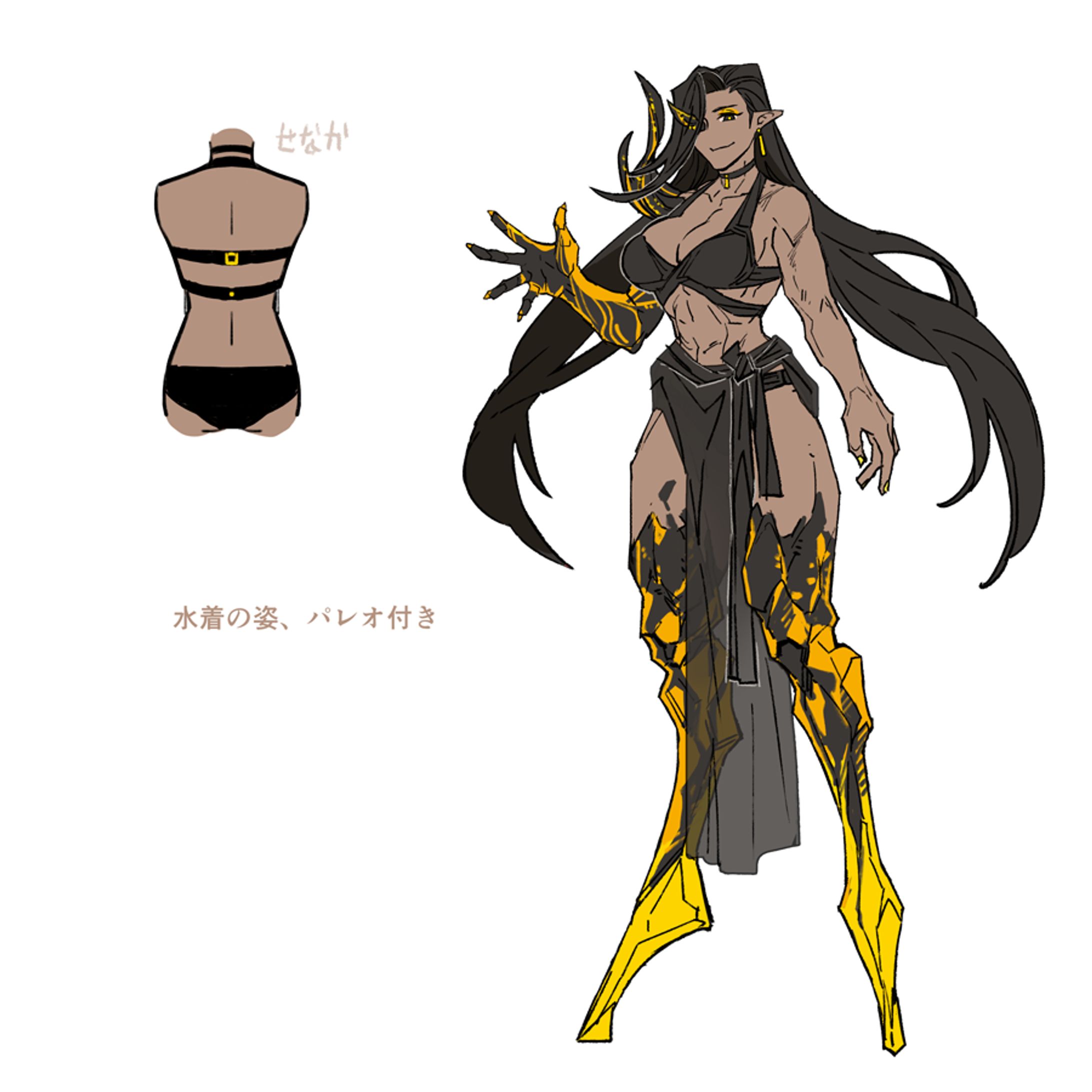 筋肉質キャラクターイラスト 筋肉質なキャラ描かせてください！ | SKIMA（スキマ）