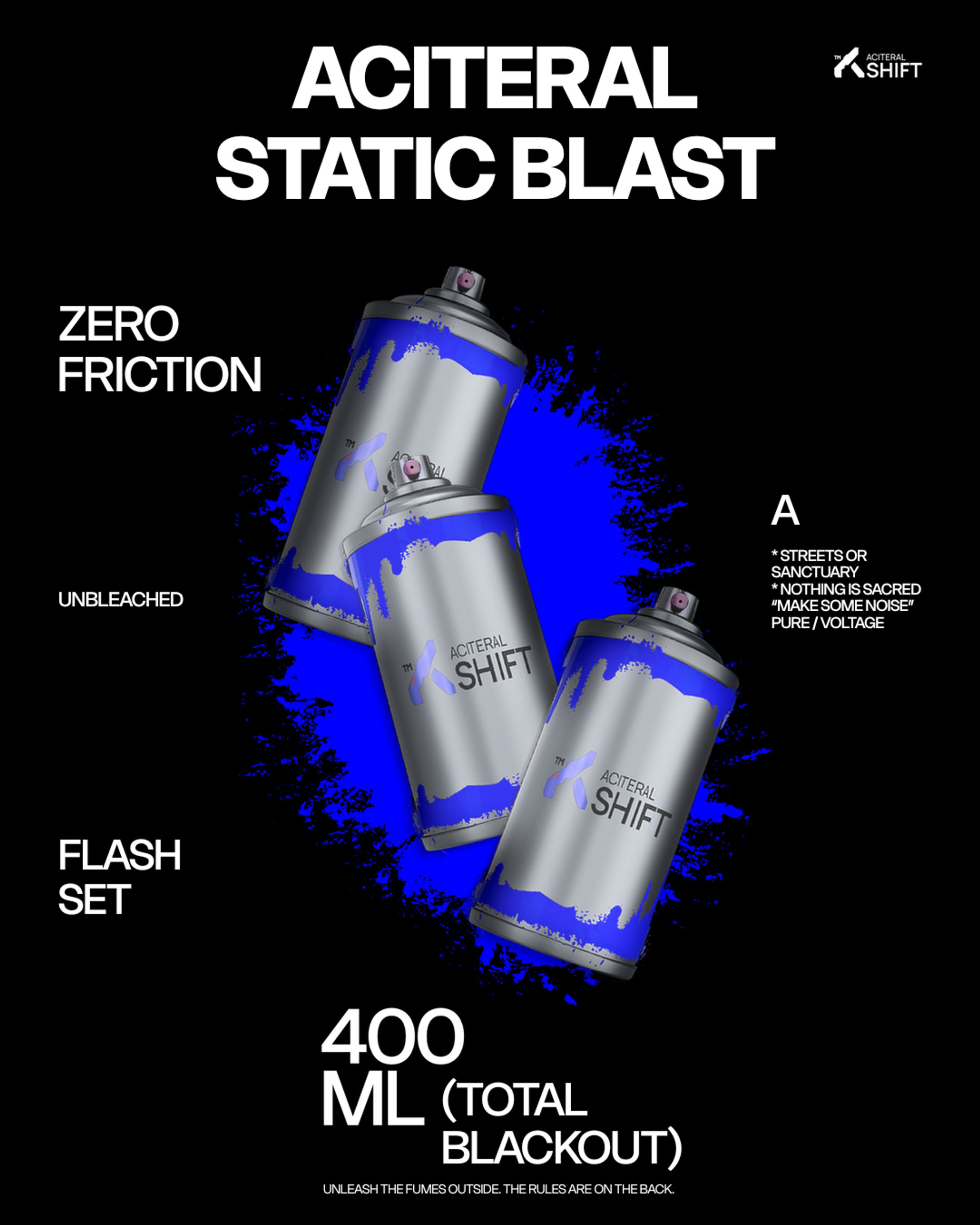 Aciteral spray paint 3D design -1