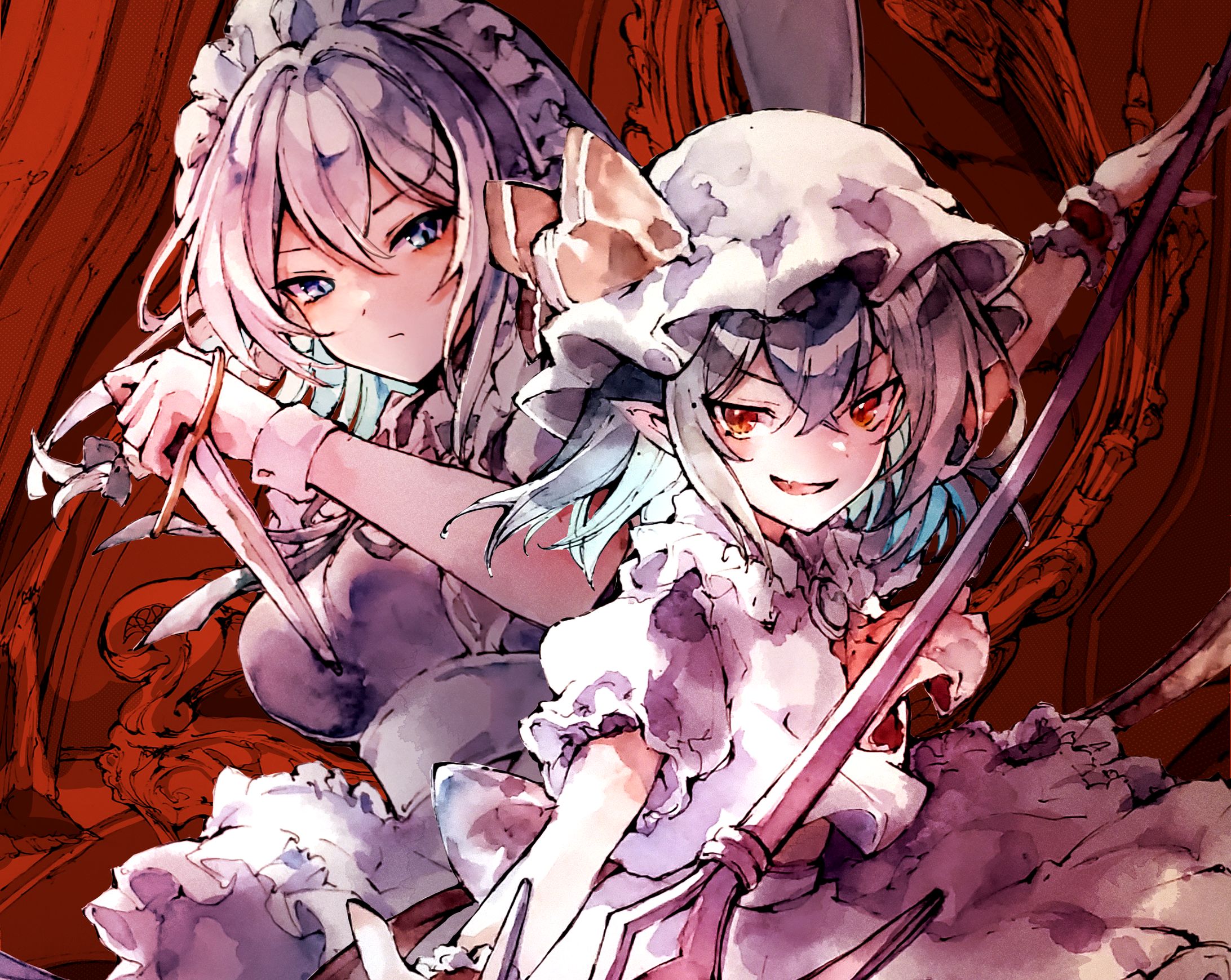 「紅魔異聞 オールレッド・メルヒェン」表紙-1