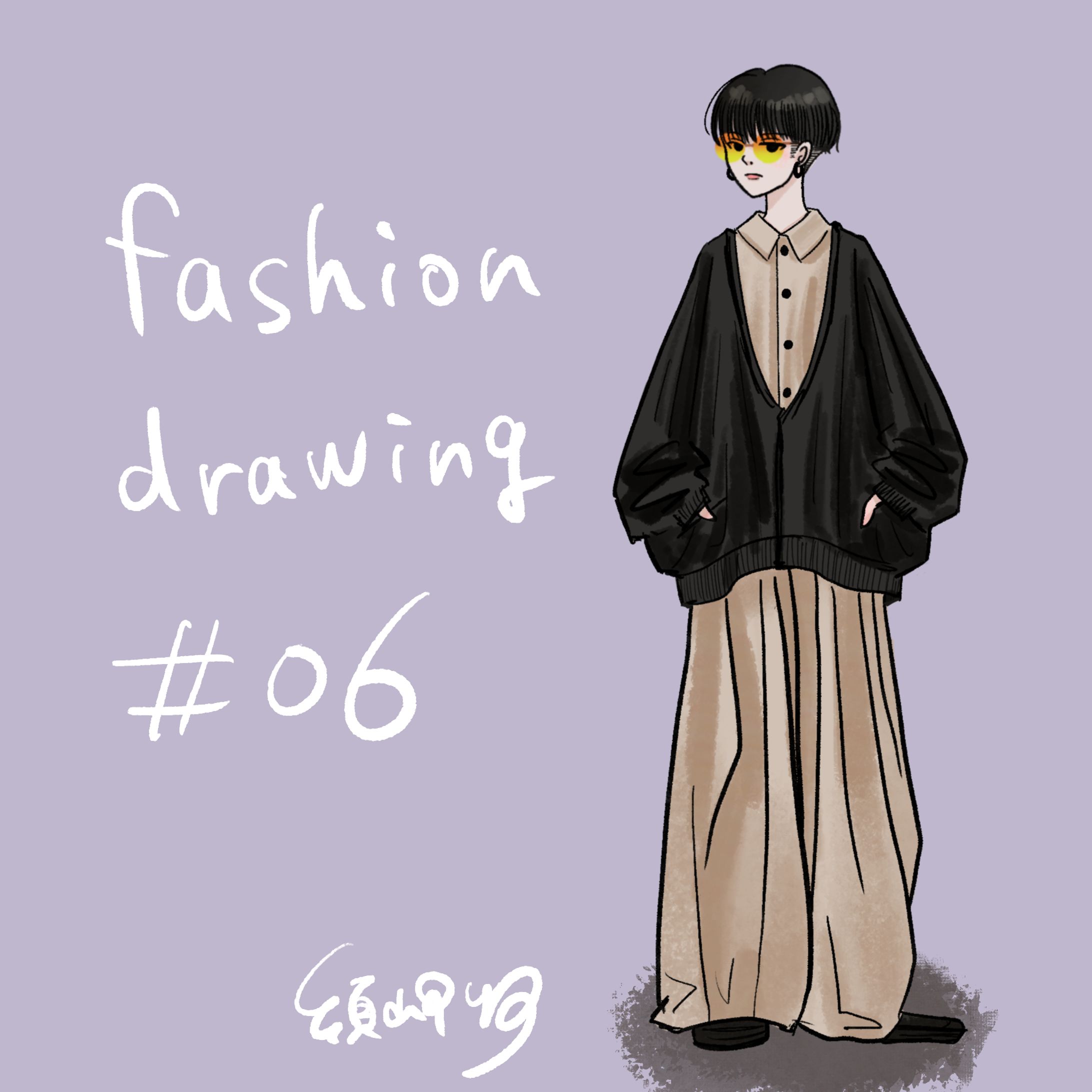 fashion drawing #06-1