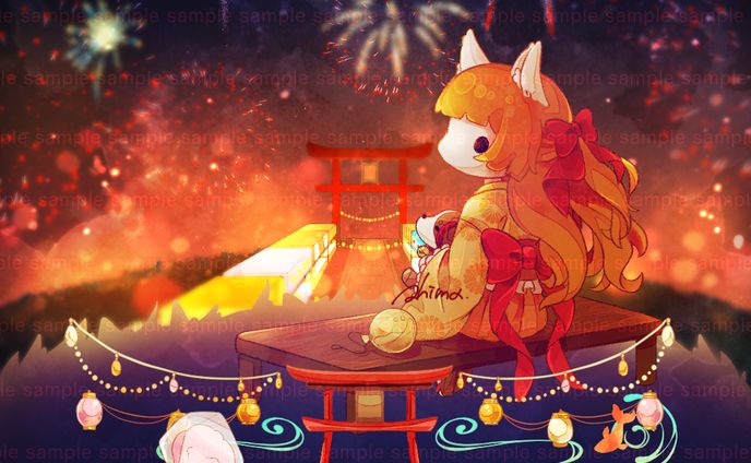 配信・グッズ用イラスト