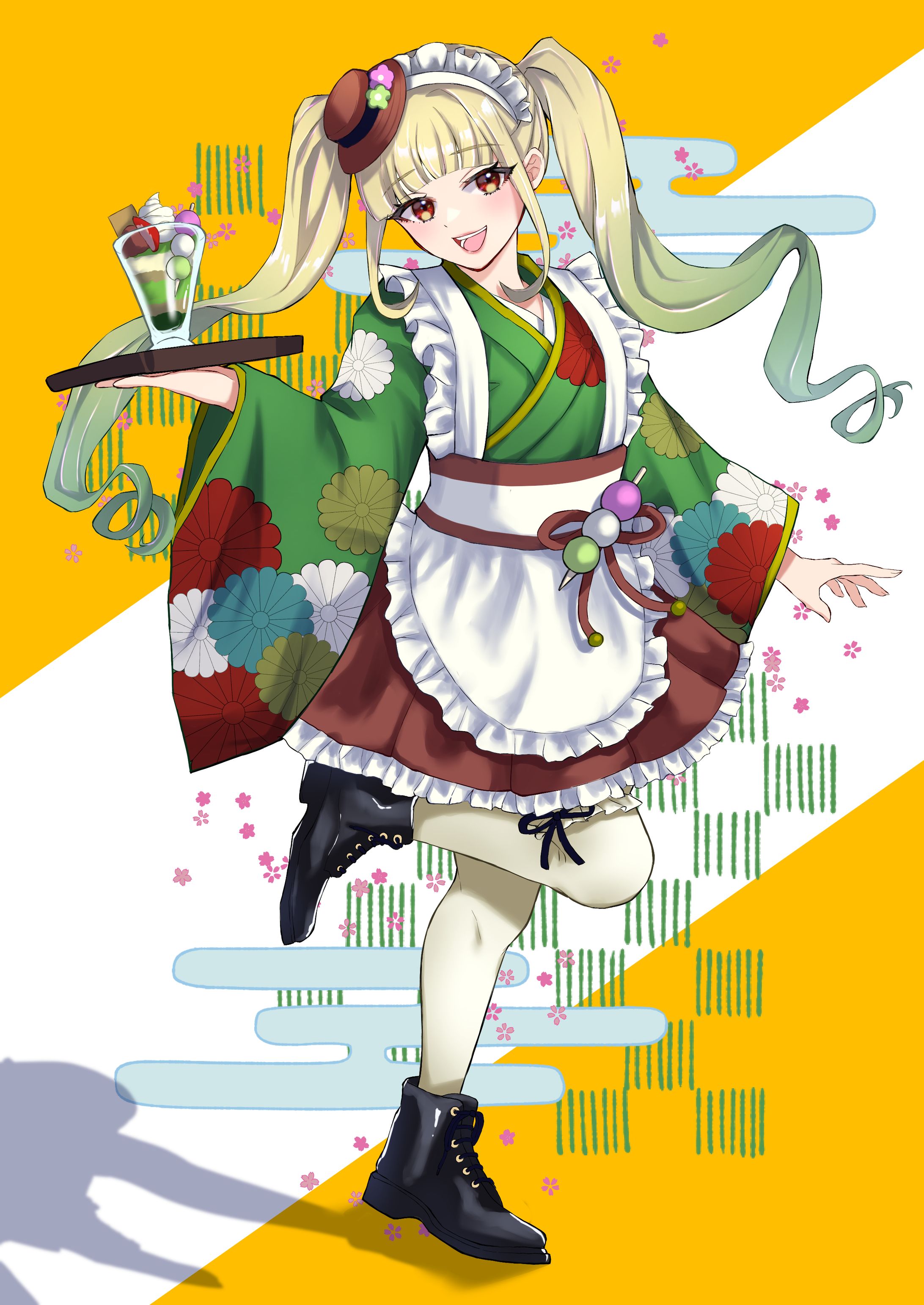 和カフェメイドさん-1