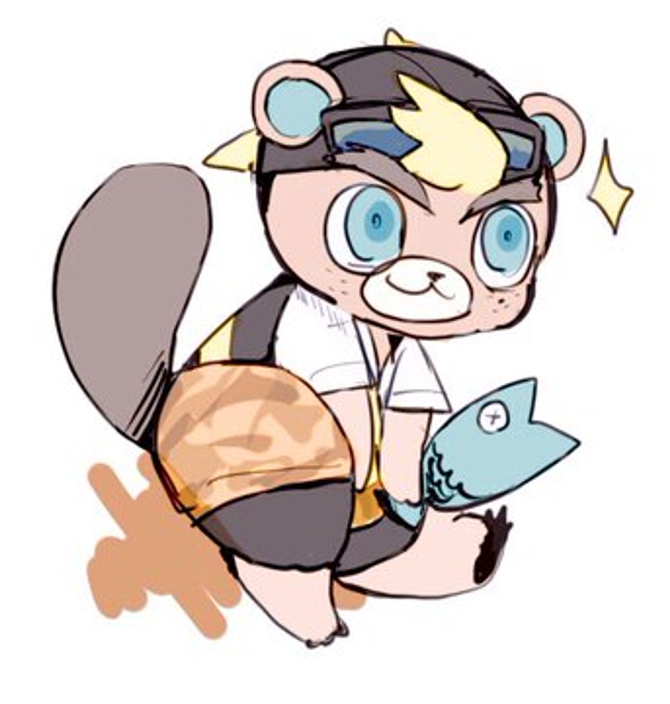 ミニキャラアイコン　どうぶつの森-1