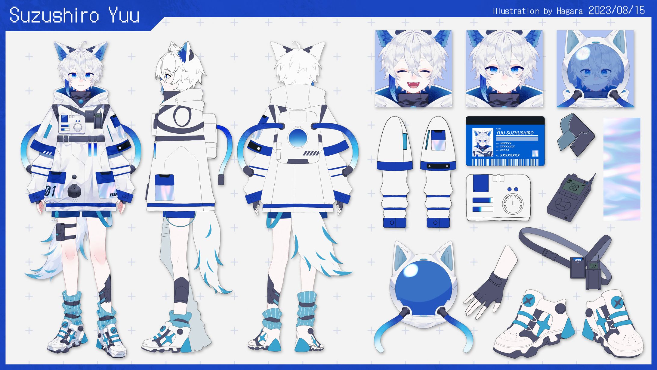 キャラデザ / 涼白ゆう様-1