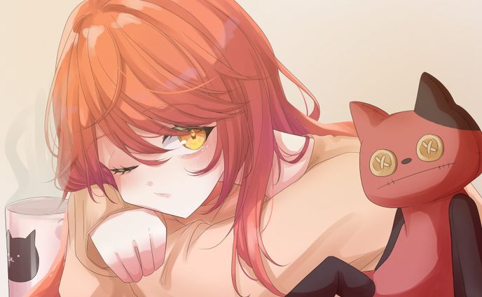 御剣牡丹様　一枚イラスト