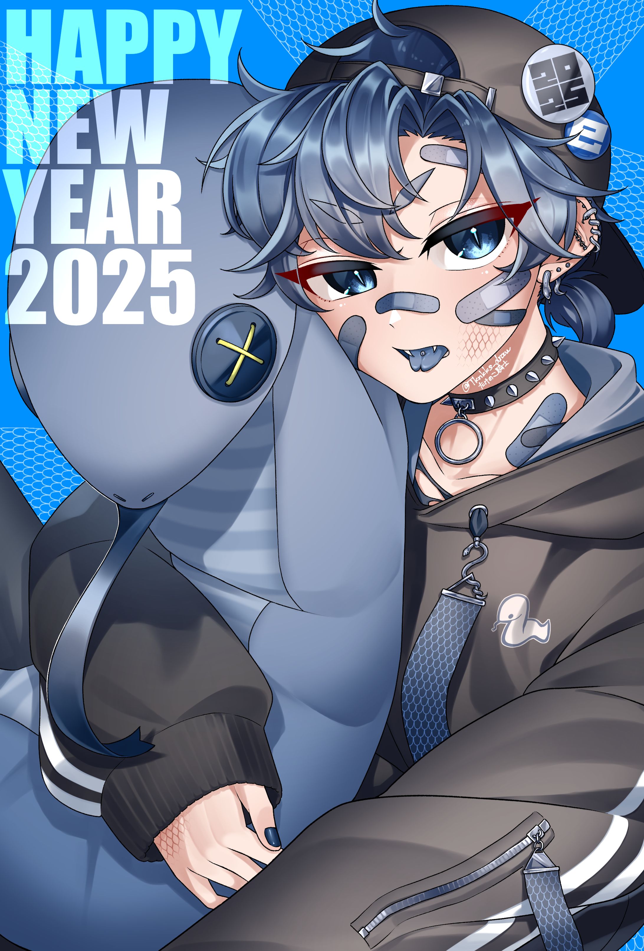 2025年賀状(巳)-1