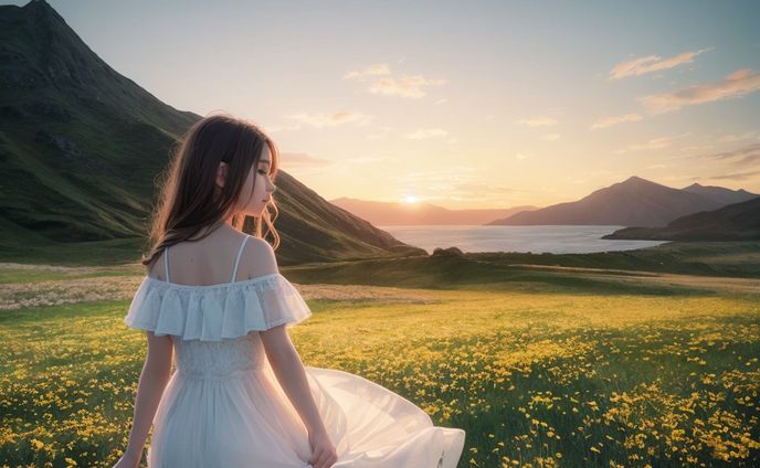 風景 1 : AIイラスト