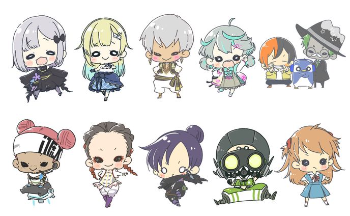 ミニキャラ、バリスタ