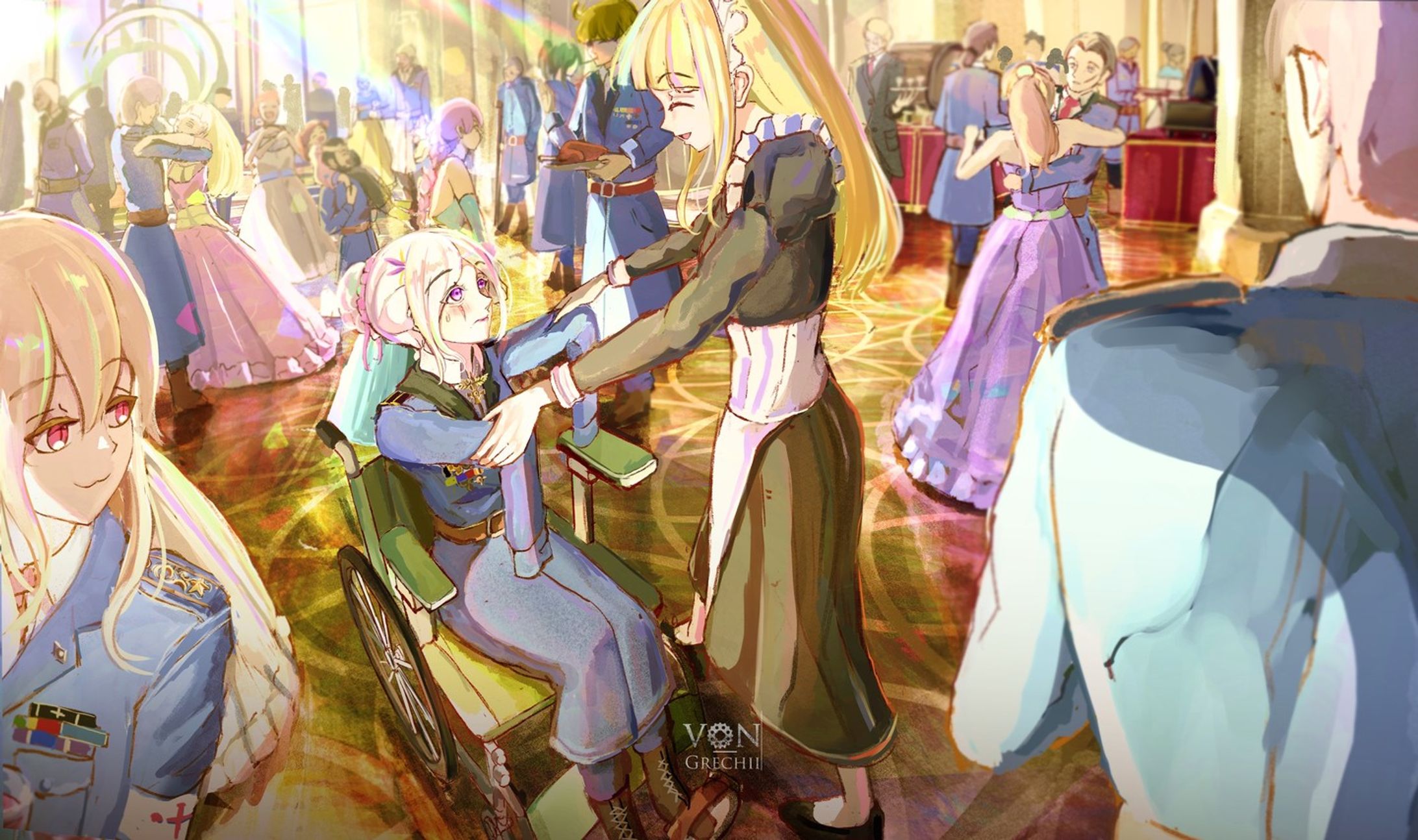 Victory Day Waltz
.
.
.
#illustration #animegirl #militarygirl #veteran #amputee #oc #comic-1
