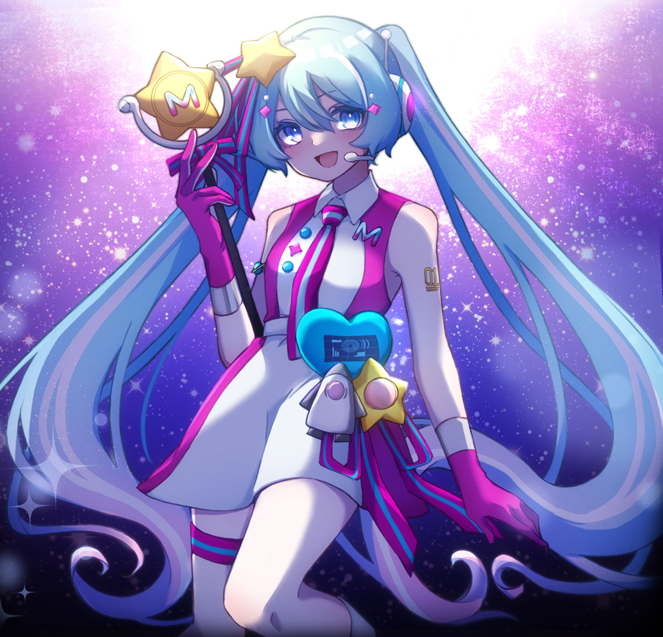 二次創作　マジカルミライ初音ミク-1