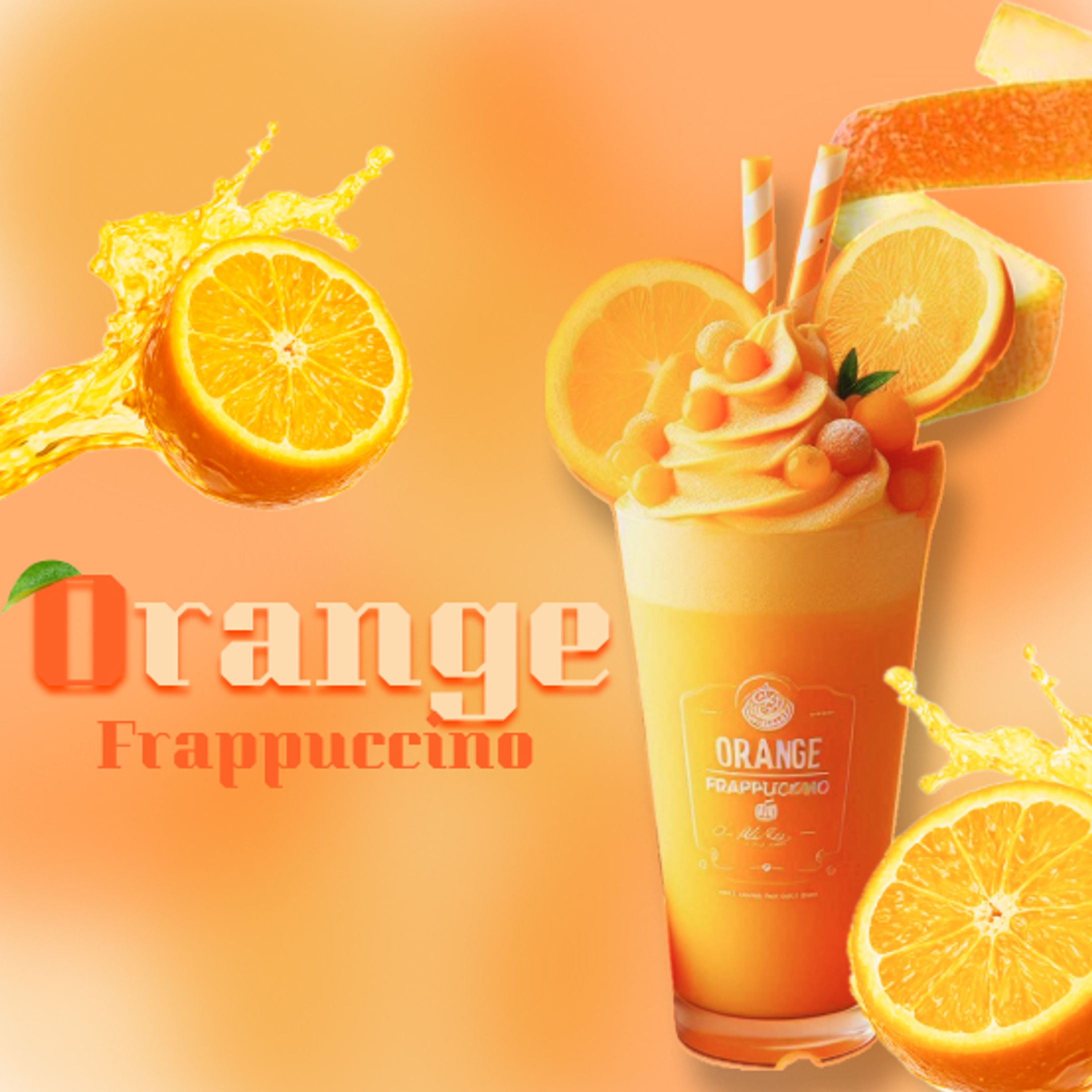 Orange Frappacino-1