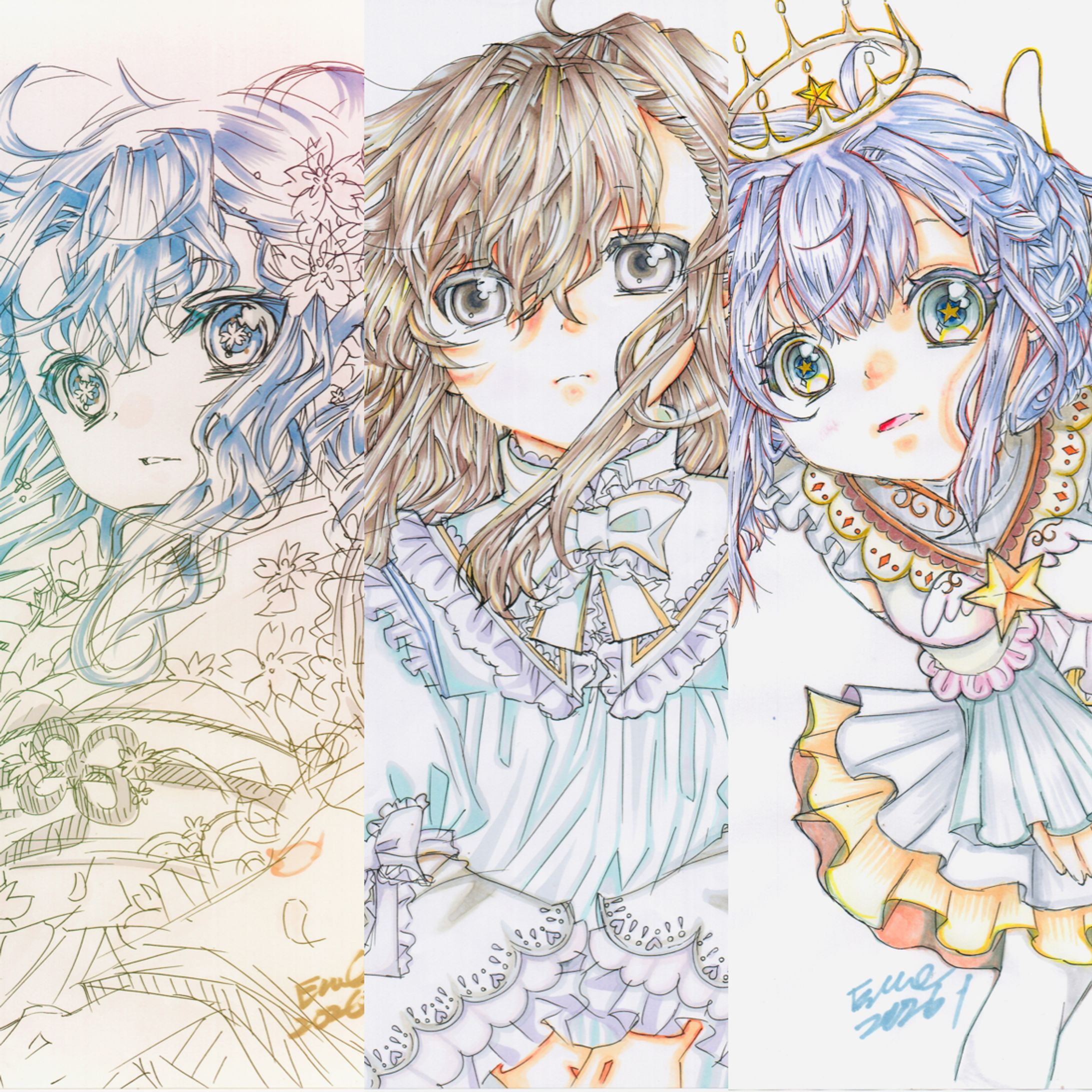 アナログイラスト＊オリジナル-1