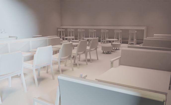 【3DCG】カフェ