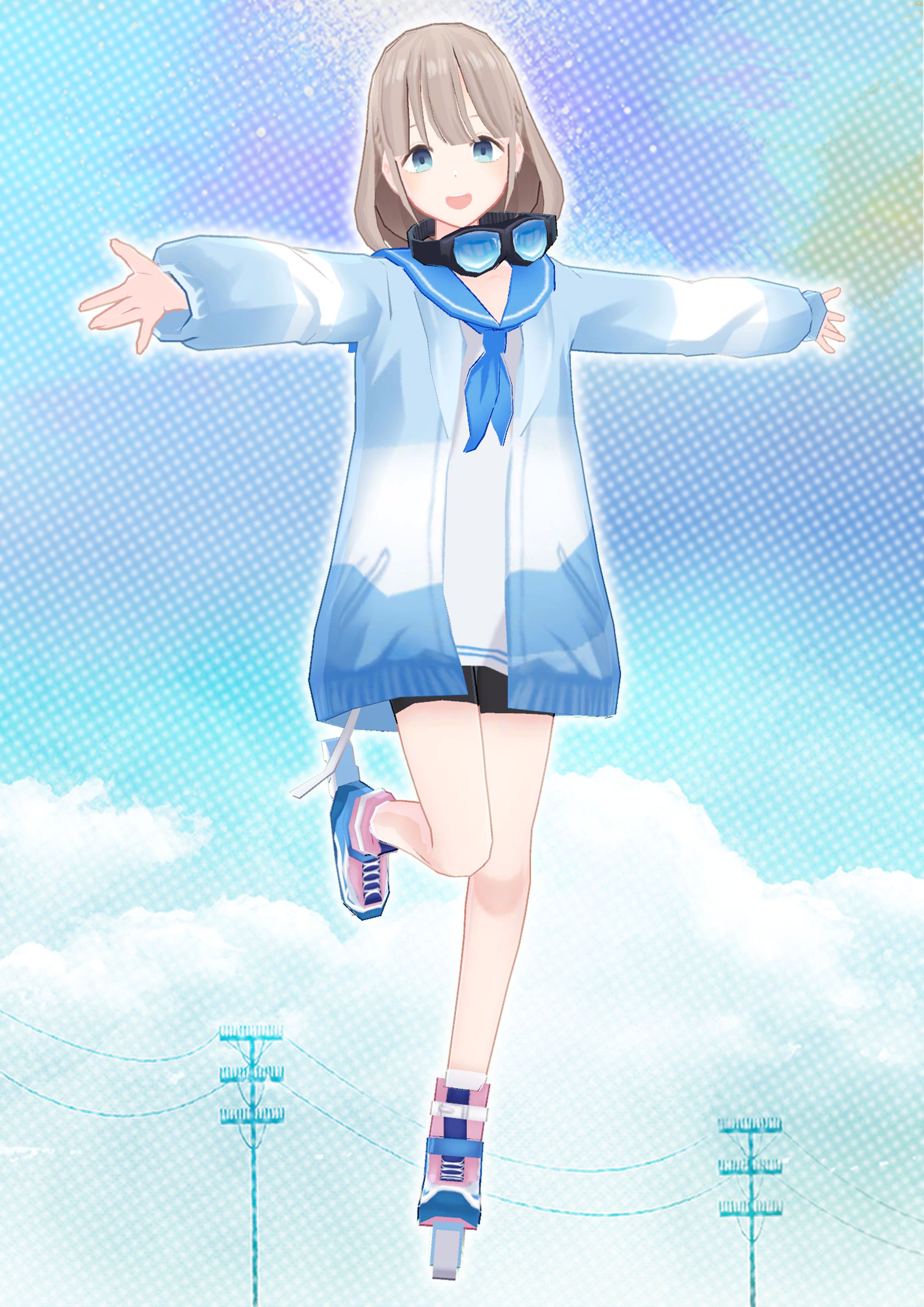 【3Dモデル】芹沢あさひ【アイドルマスターシャイニーカラーズ】-1