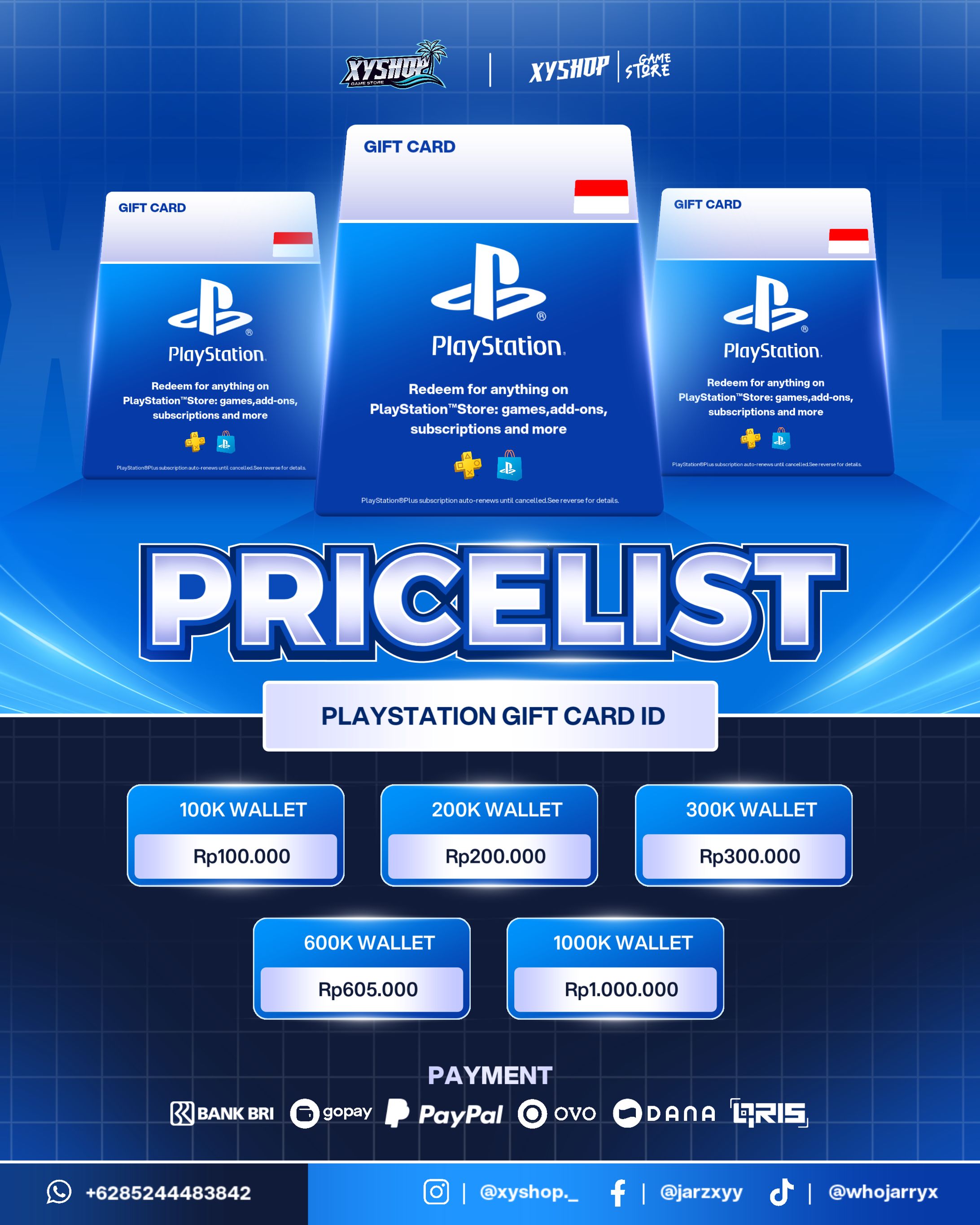 [COMMISSION WORK] Poster Pricelist Design-1