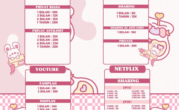 BUNDLE PRICELIST
