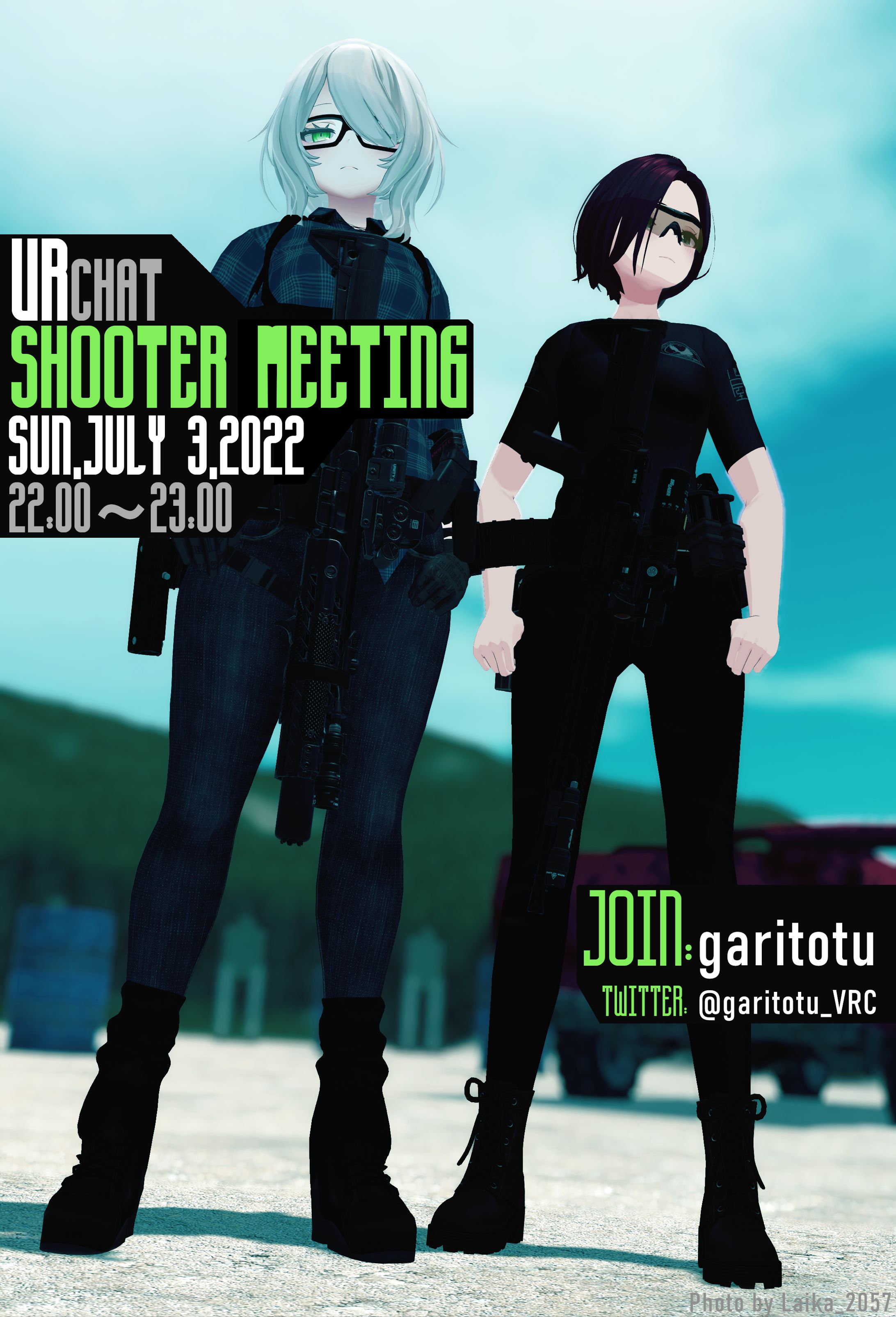 【企画・運営】VRChatシューター集会-1