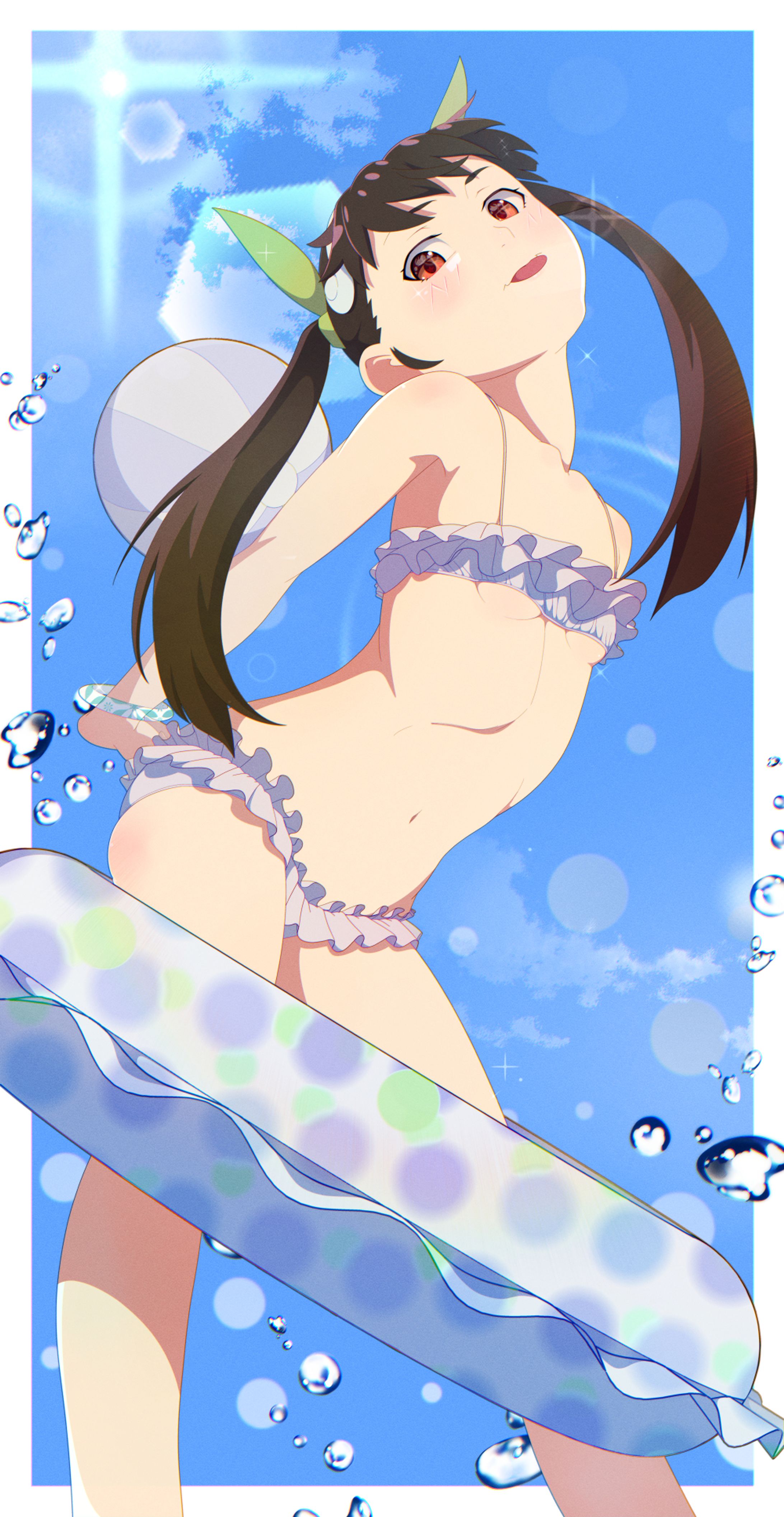 八九寺真宵verフリルローライズビキニ-1