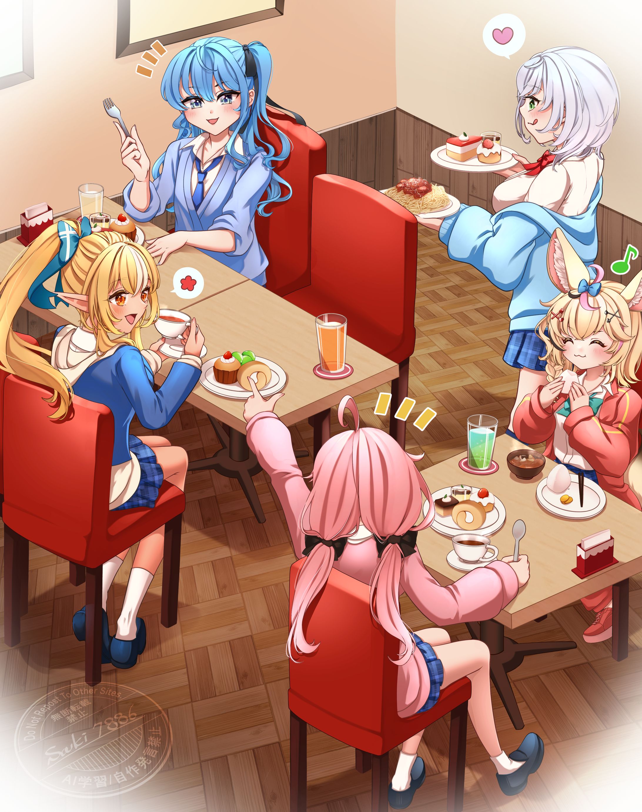 vtuberファンアートイラスト-1