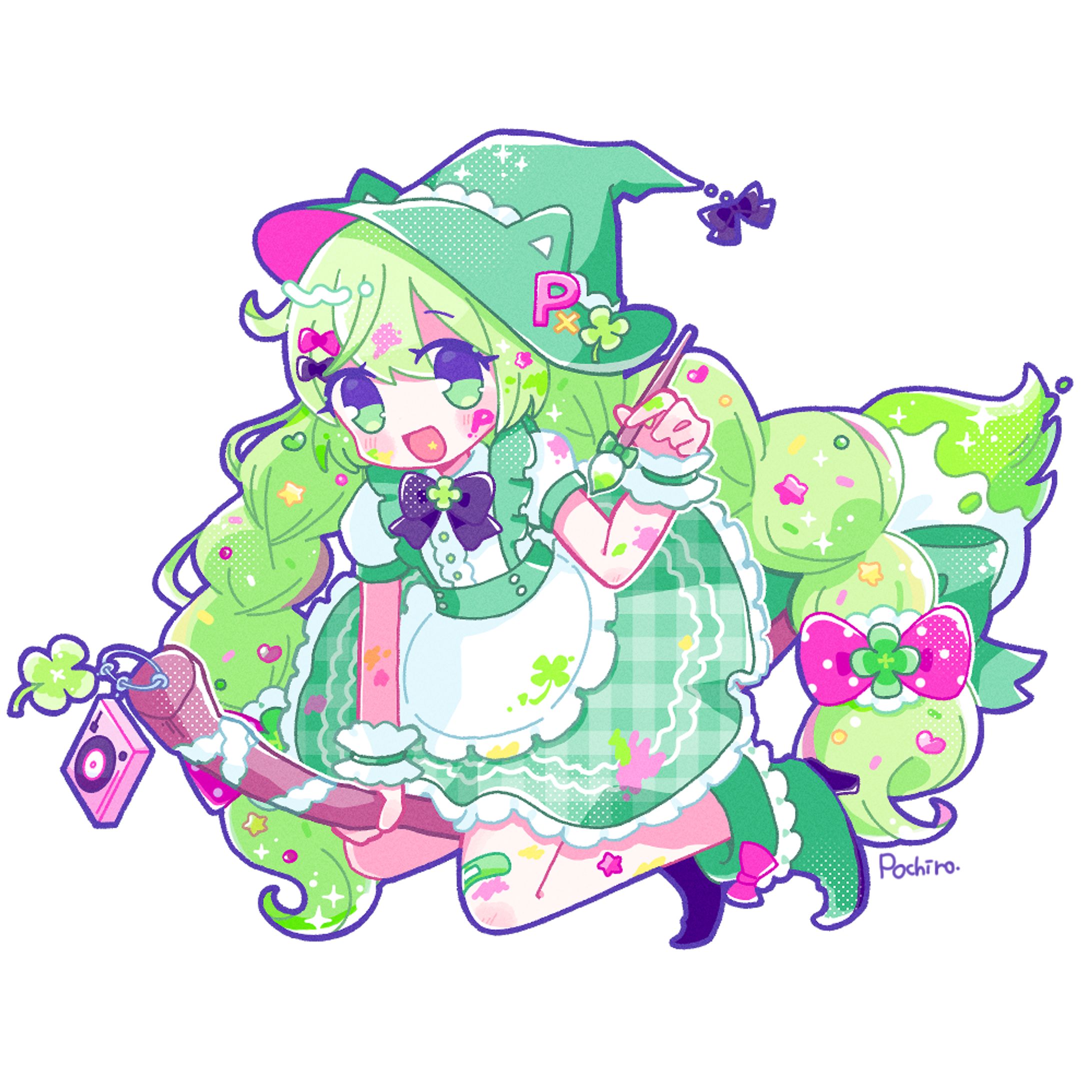 【お仕事】ペイずいん　フライヤー用イラスト-1