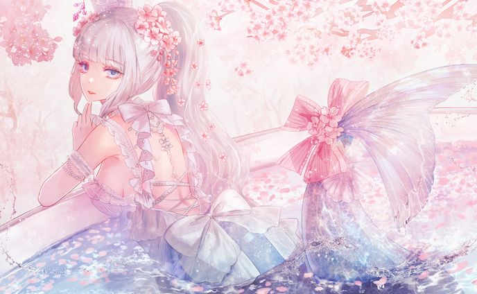 桜の人魚姫