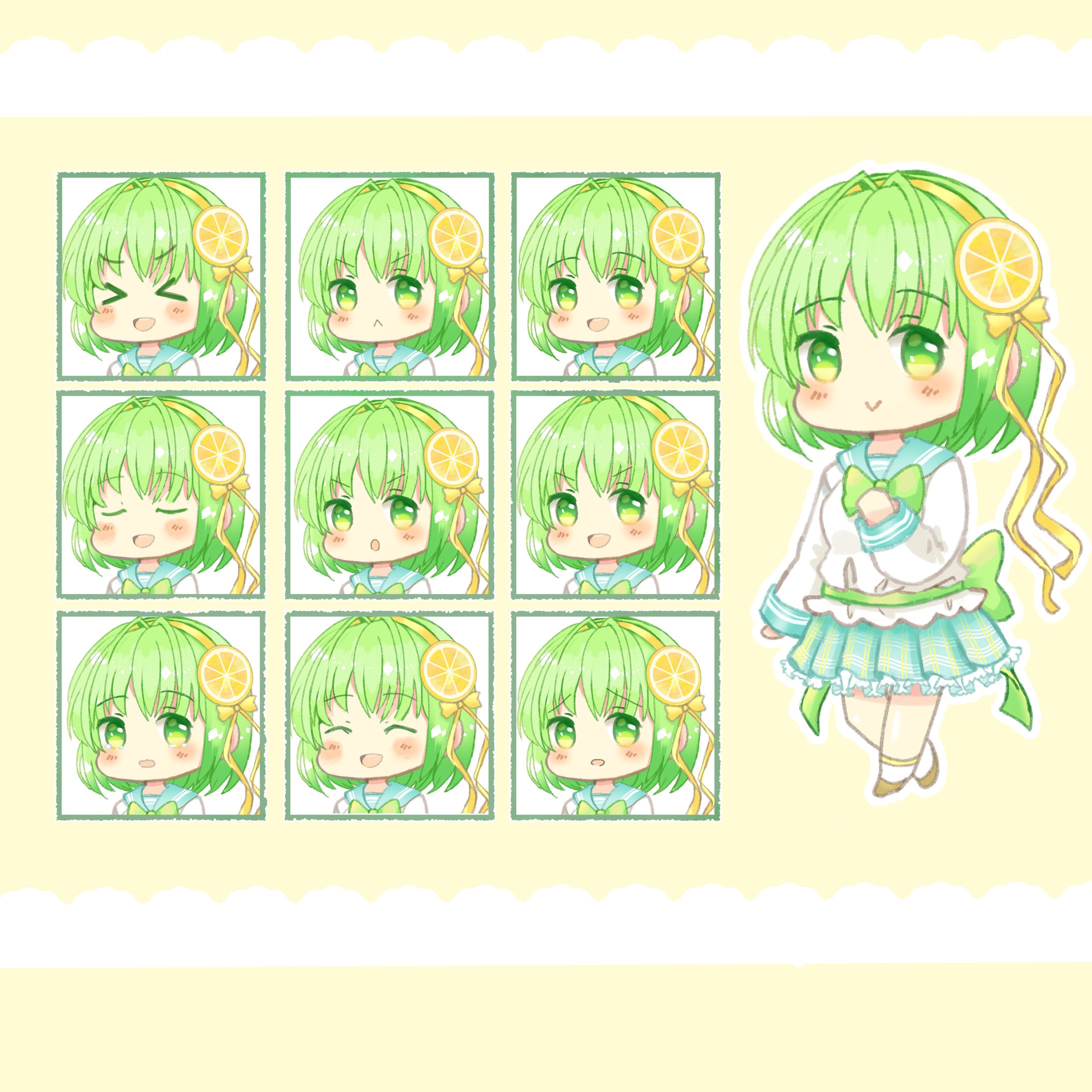 デフォルメ　立ち絵①-1