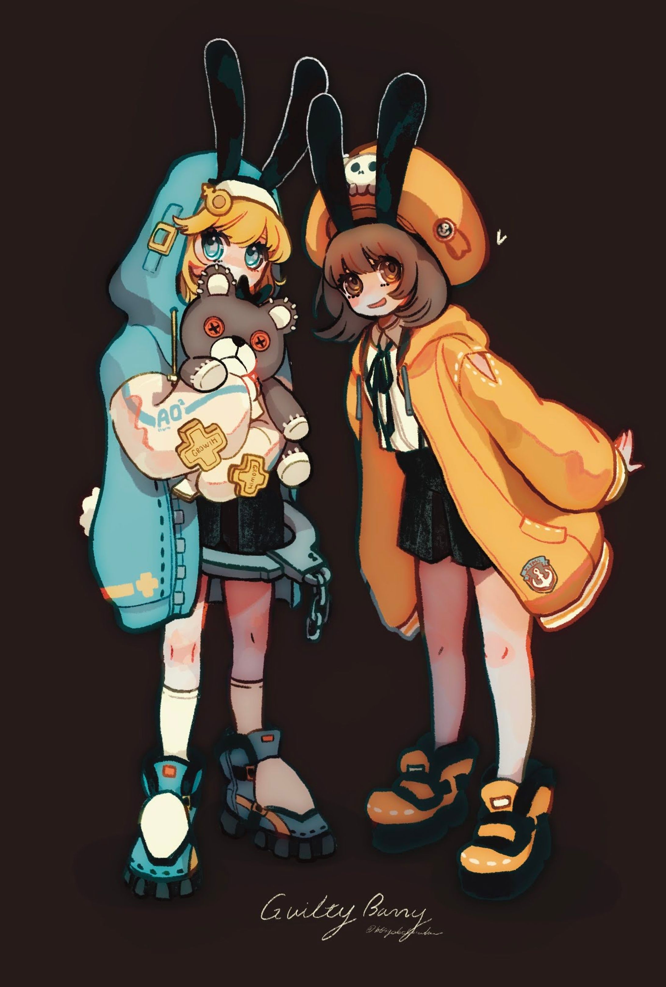 等身イラスト(ファンアート)-1