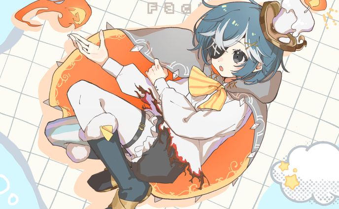 デジタル作品、キャラクターデザイン