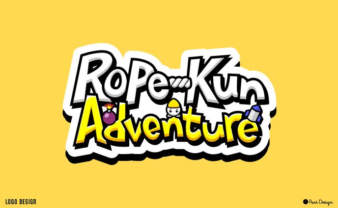 ゲームタイトル ロープくんアドベンチャー