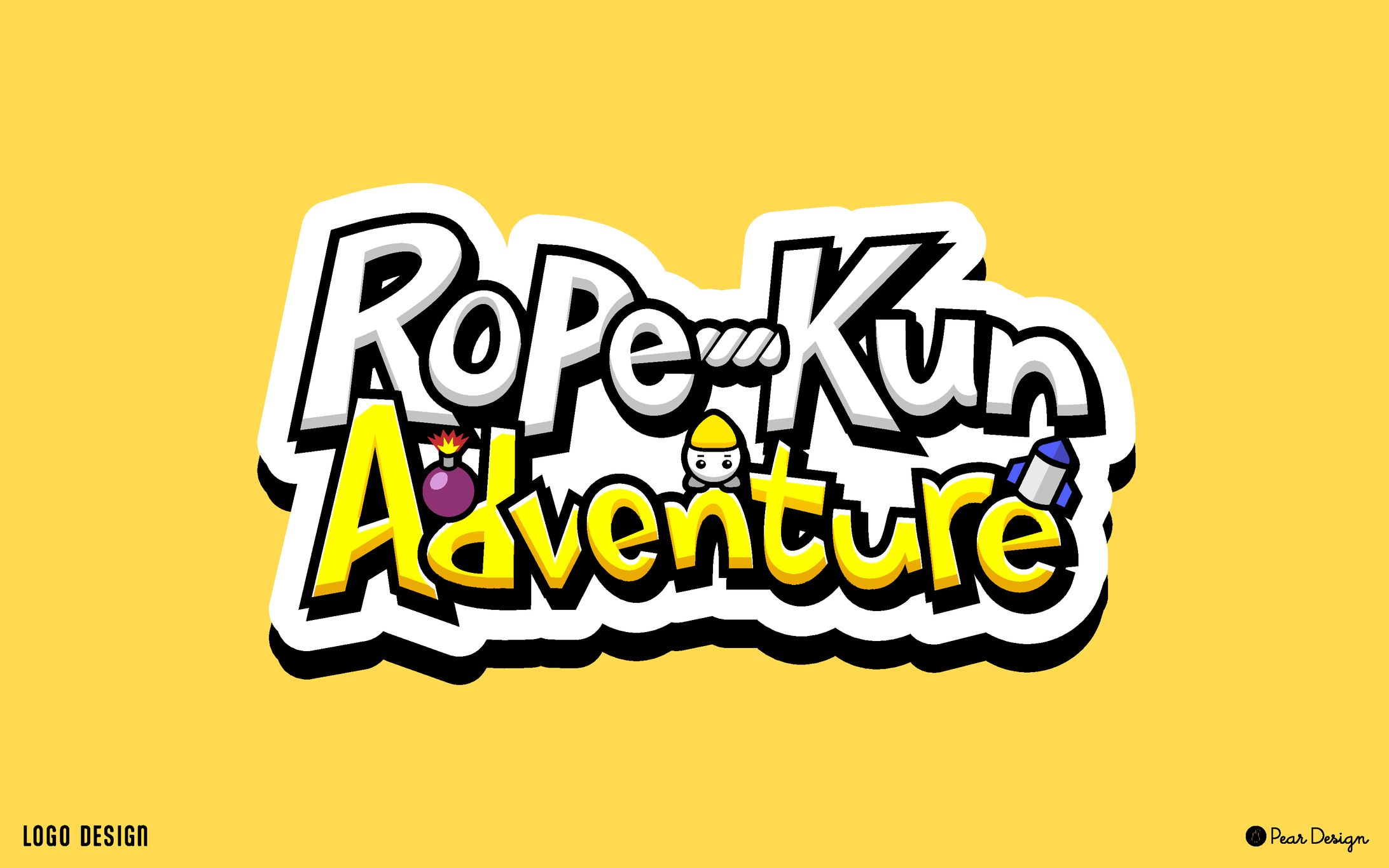 ゲームタイトル ロープくんアドベンチャー-1