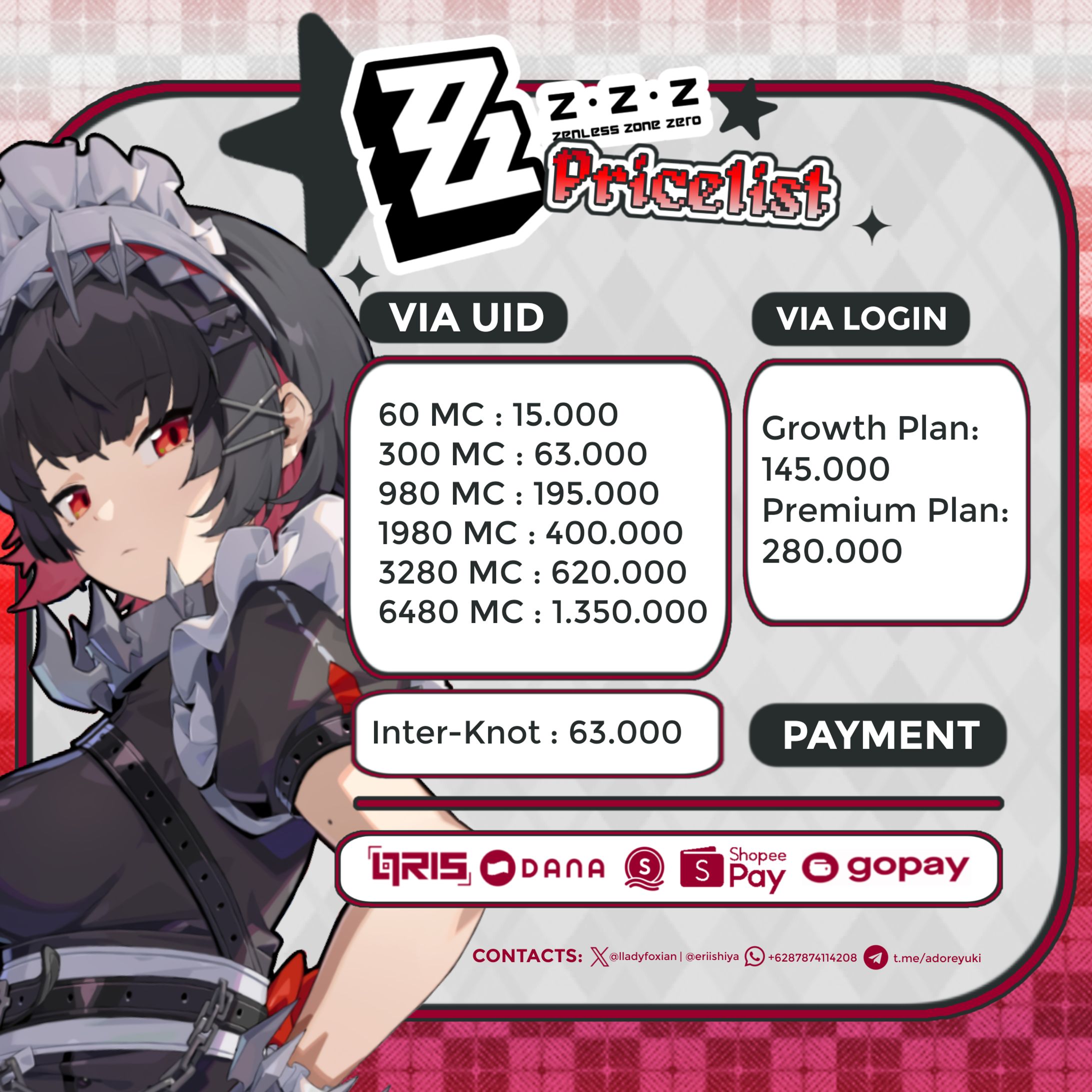 CUSTOM PRICELIST-1