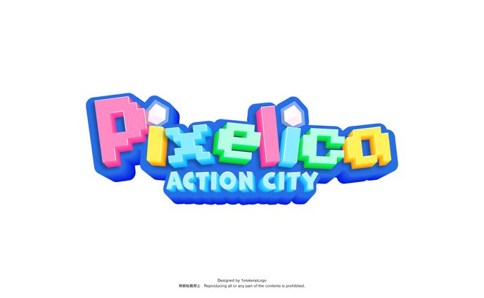 Vket2023 Winter『Pixelica』タイトルロゴ