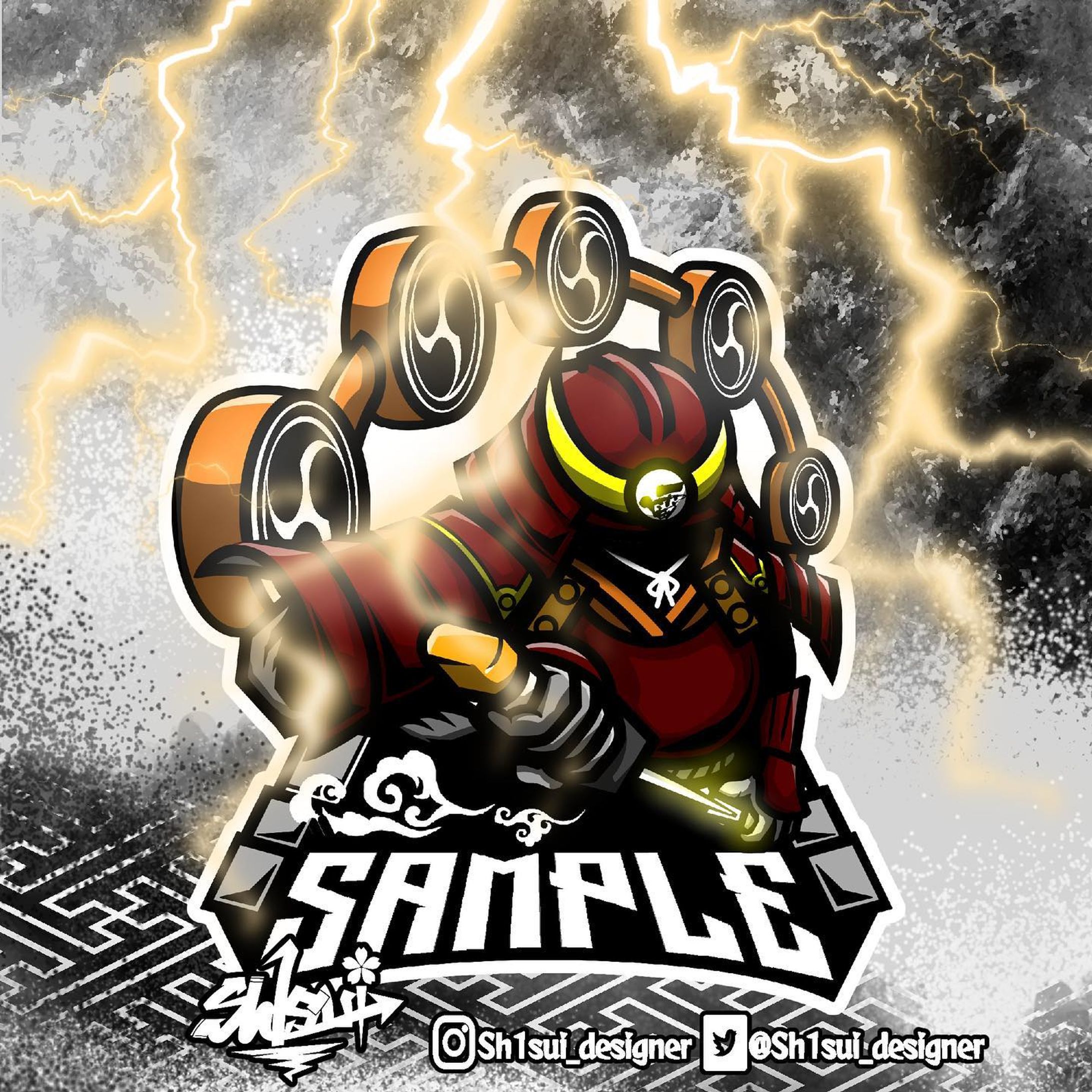 ❖Mascot logo❖

concept:雷神+鎧武者

text:sample

Plz Twitter Follow& like

#Mascotlogo #キャラクターロゴ #クランアイコン #デザイン #イラスト #依頼 #kaiju8go logo #mascot #logodesigner #designer #icon #illustration #logos #clanlogo
#esportlogo #esports #mascotlogoinspirations #art #artwork  #logoinspiration #logoawesome #designgraphic #logoplace #logoinspire #sportslogo #graphicdesign #mascotsportbranding #logodesigns #esportlogoteam #logosportideas-1