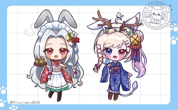 2.5等身 aタイプ、mvイラスト