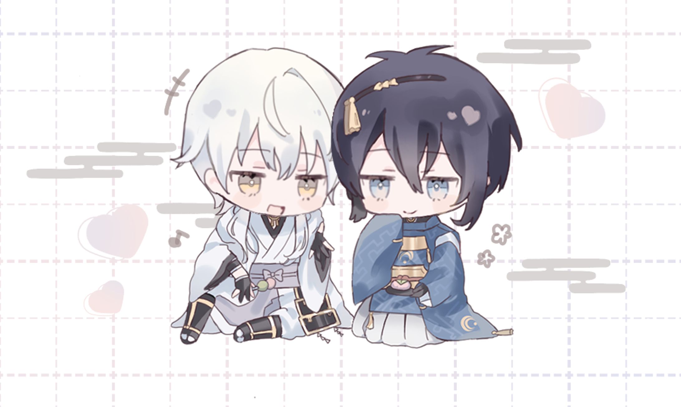 ご依頼「刀剣乱舞」ディフォルメイラスト-1