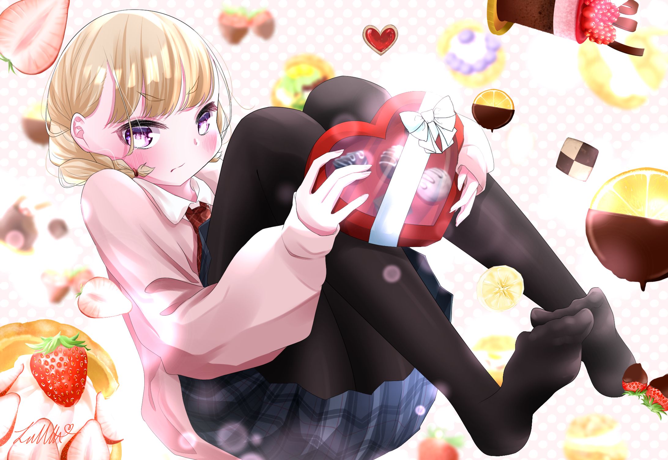 【一枚絵】バレンタイン-1