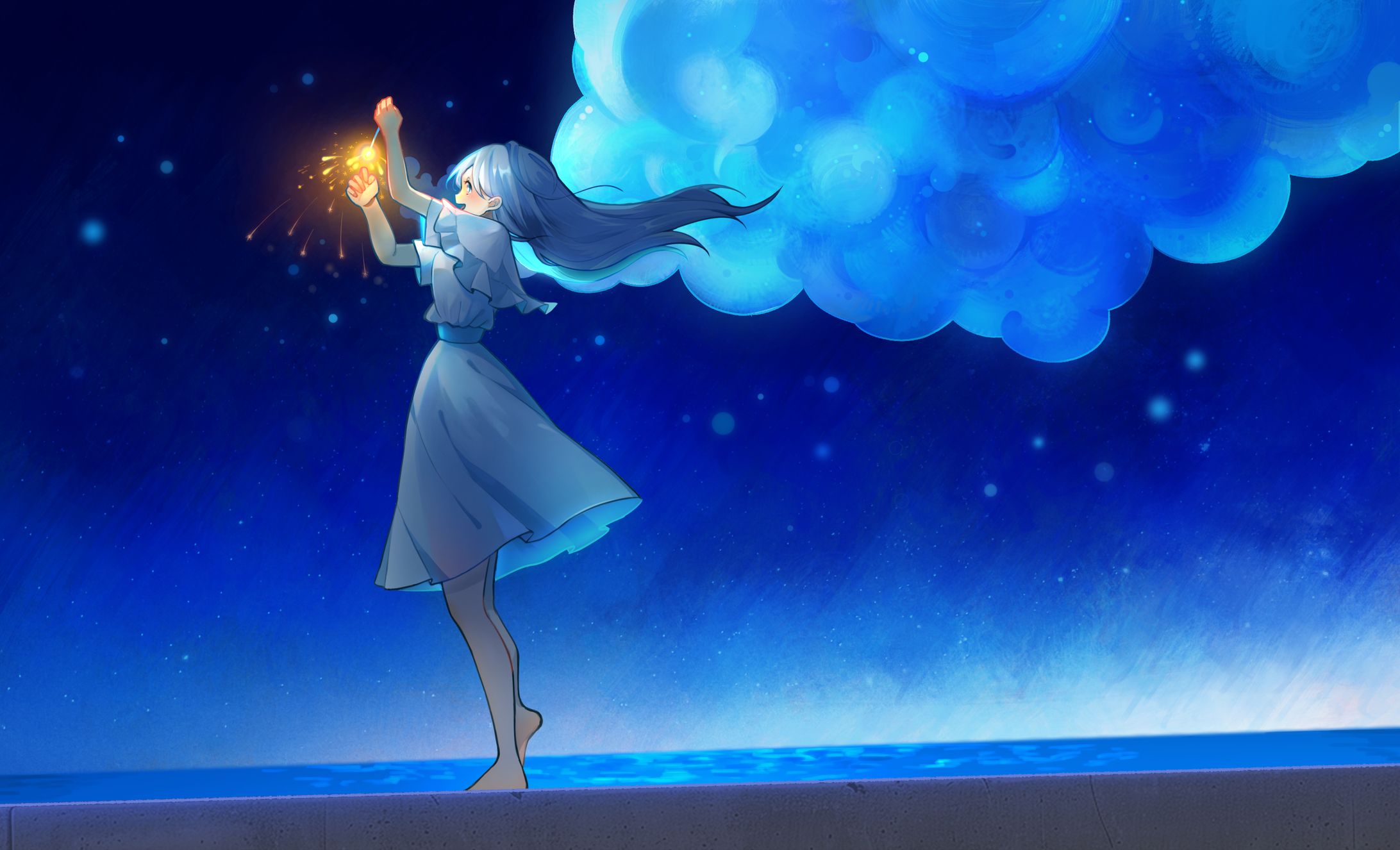 【ボカデュオ2024】火の蕾_イラスト-1
