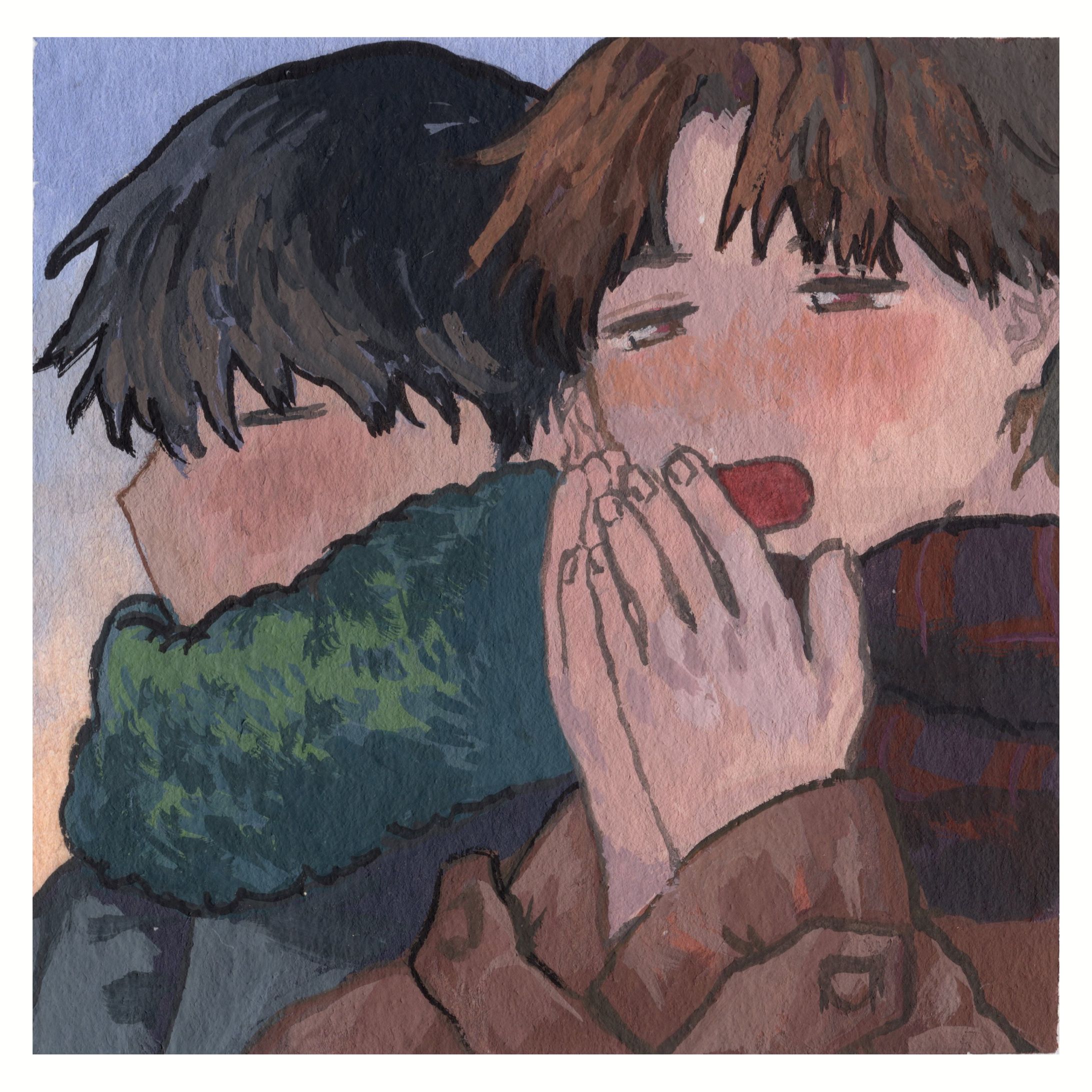 展示作品 不透明水彩❶-1