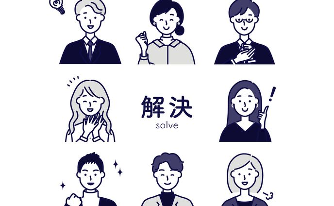 人物イラスト（自主制作）