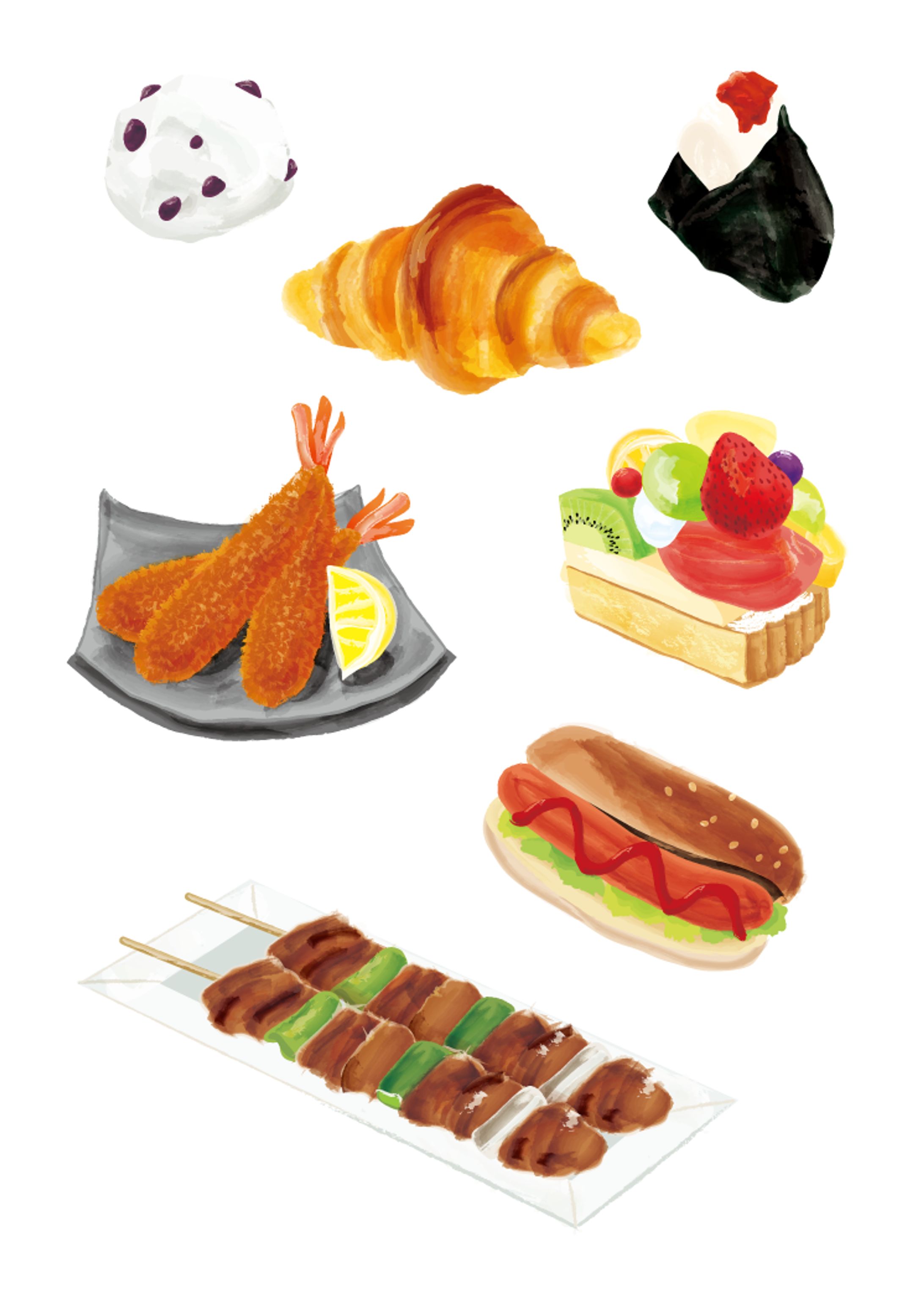 食べ物イラスト-1