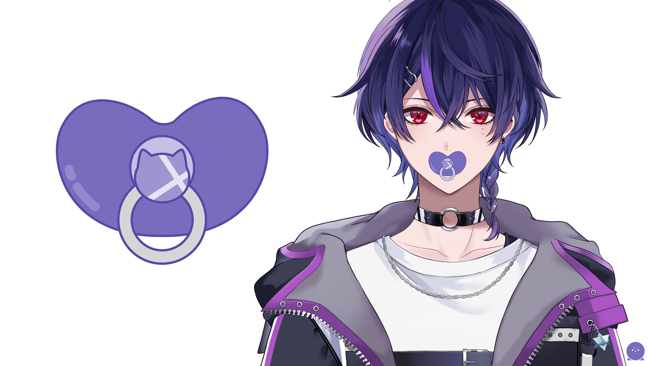 ILLUSTRATION┊︎宵星遊 オリジナルおしゃぶり-1