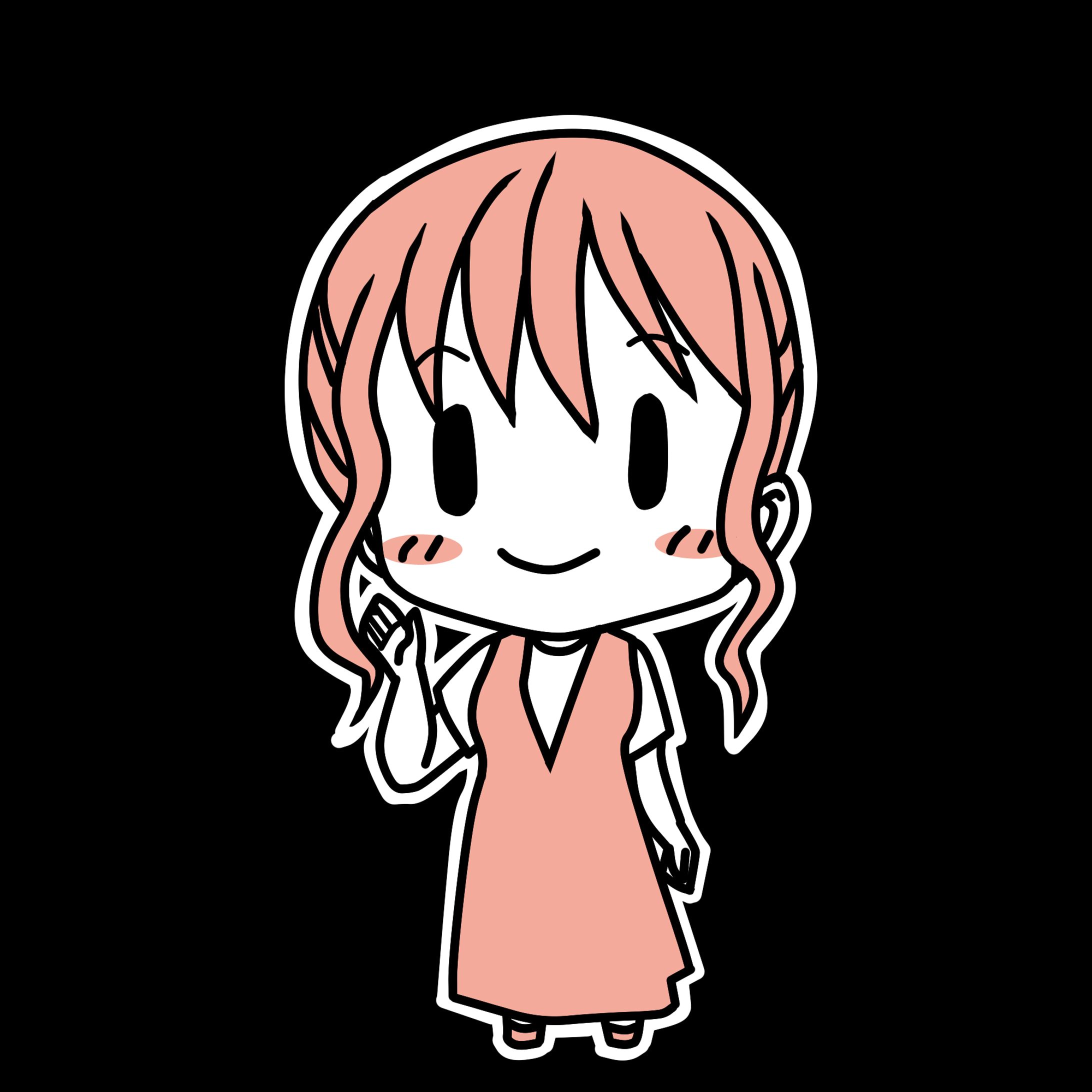女性（単色）-1