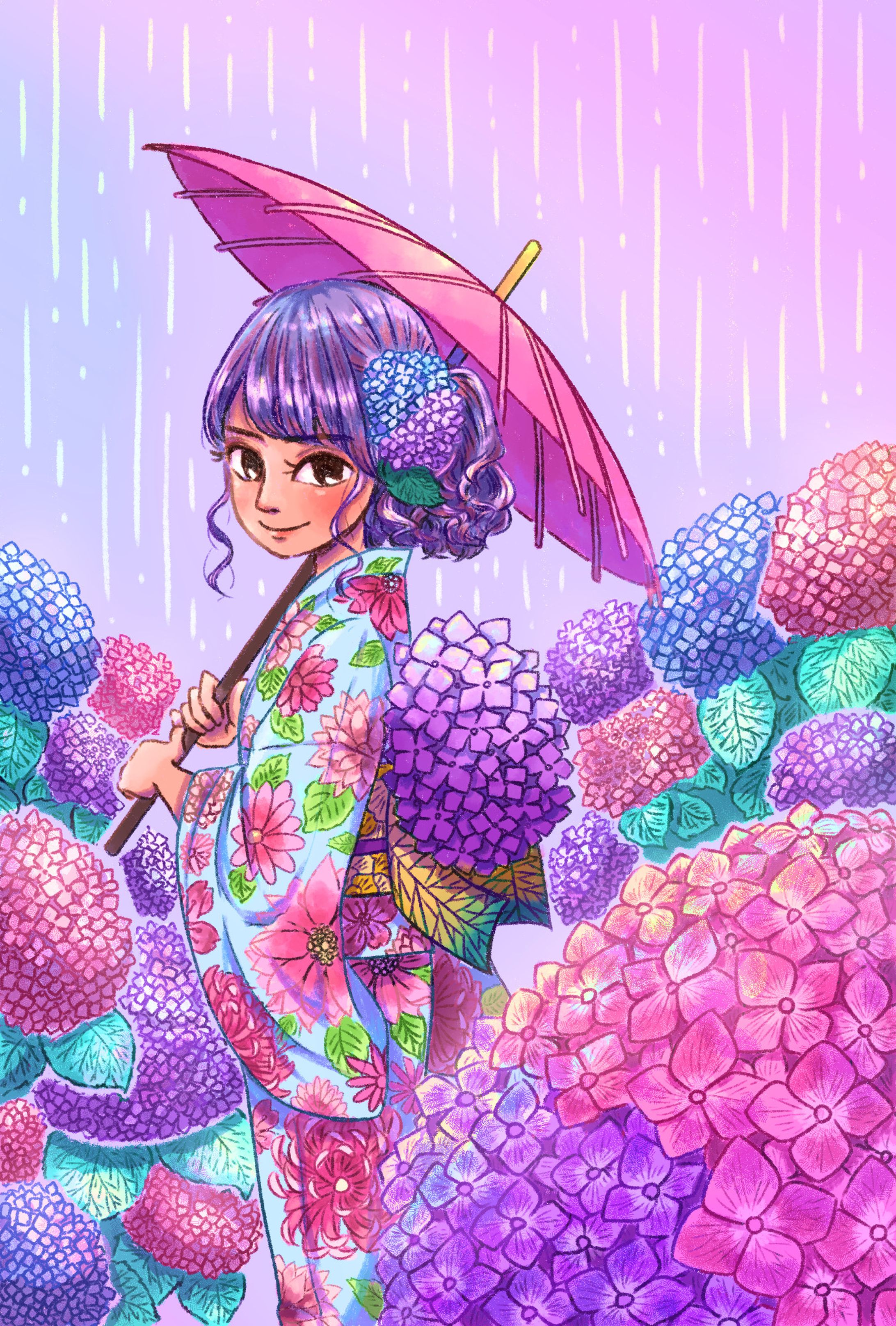 イメージ似顔絵制作（個人のお客様）-1