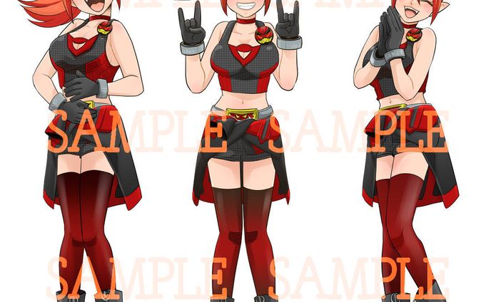 宇里井サキ　ポーズ