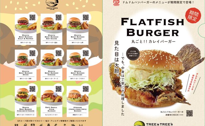クリアファイル_ファーストフード
